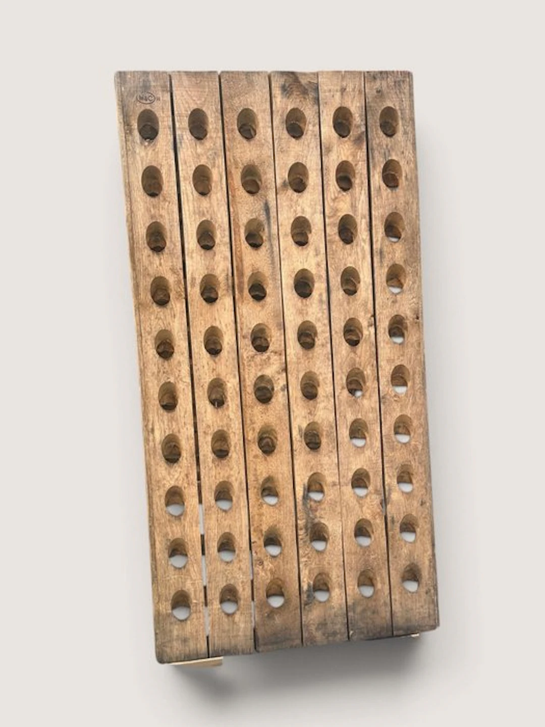 Wine rack - Oak - Champagne pupitre