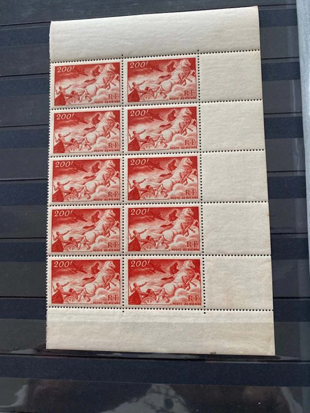 France 1946/1946 - Set of 10 stamps France Airmail No. 19a