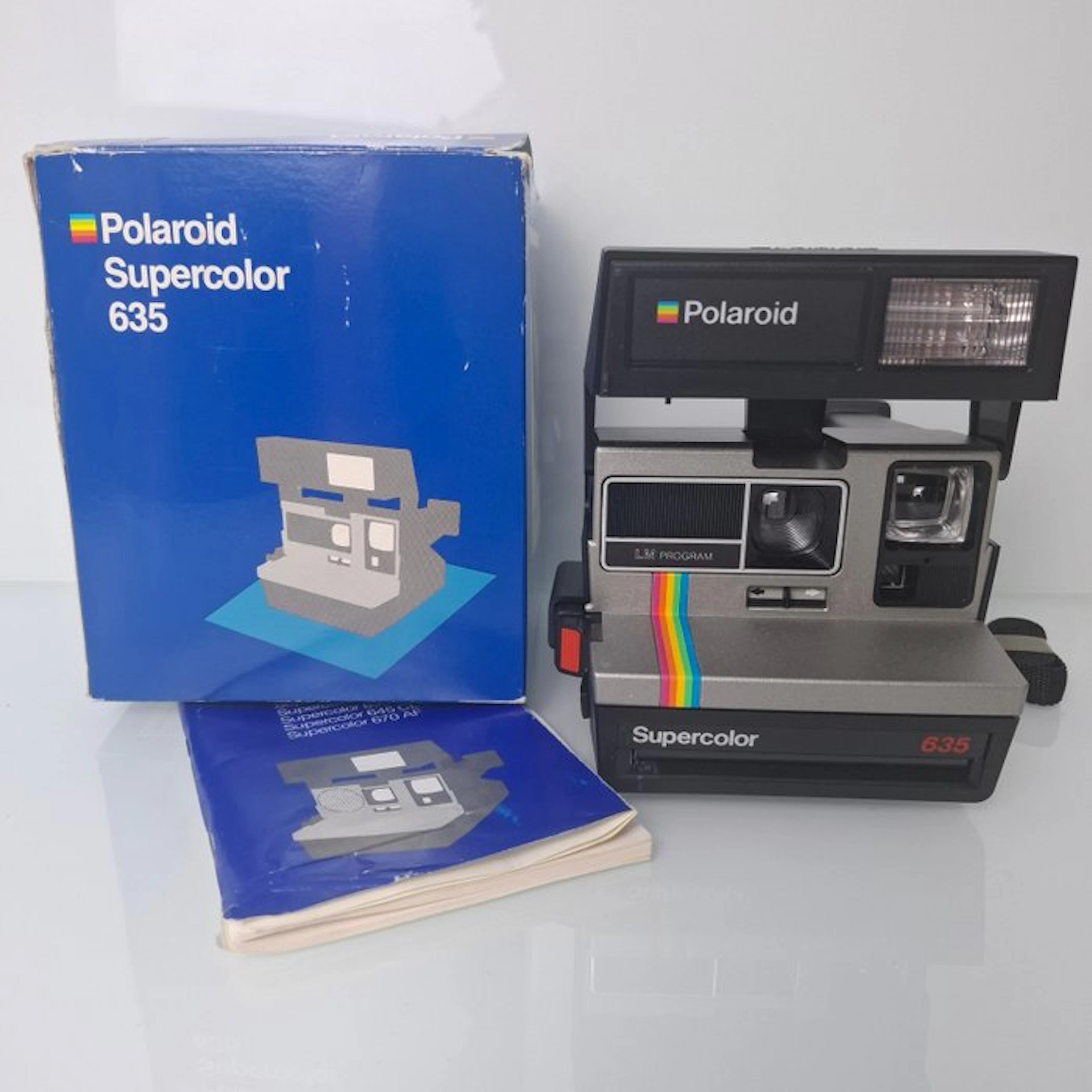 Polaroid Supercolor 635 - full set | Analogue camera