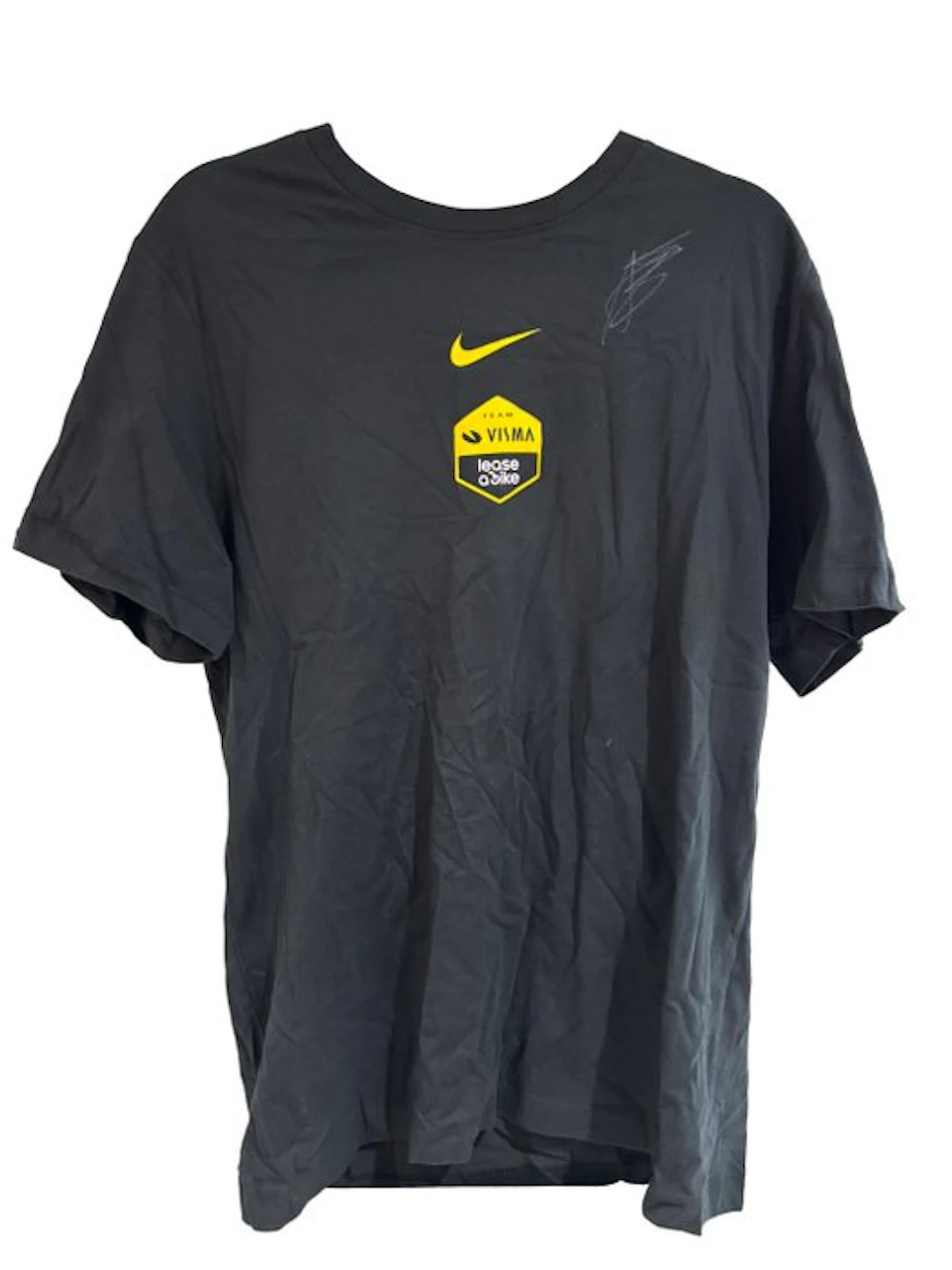 Team Visma | Lease a Bike - Signed Nike t-shirt - Bruno Armirail