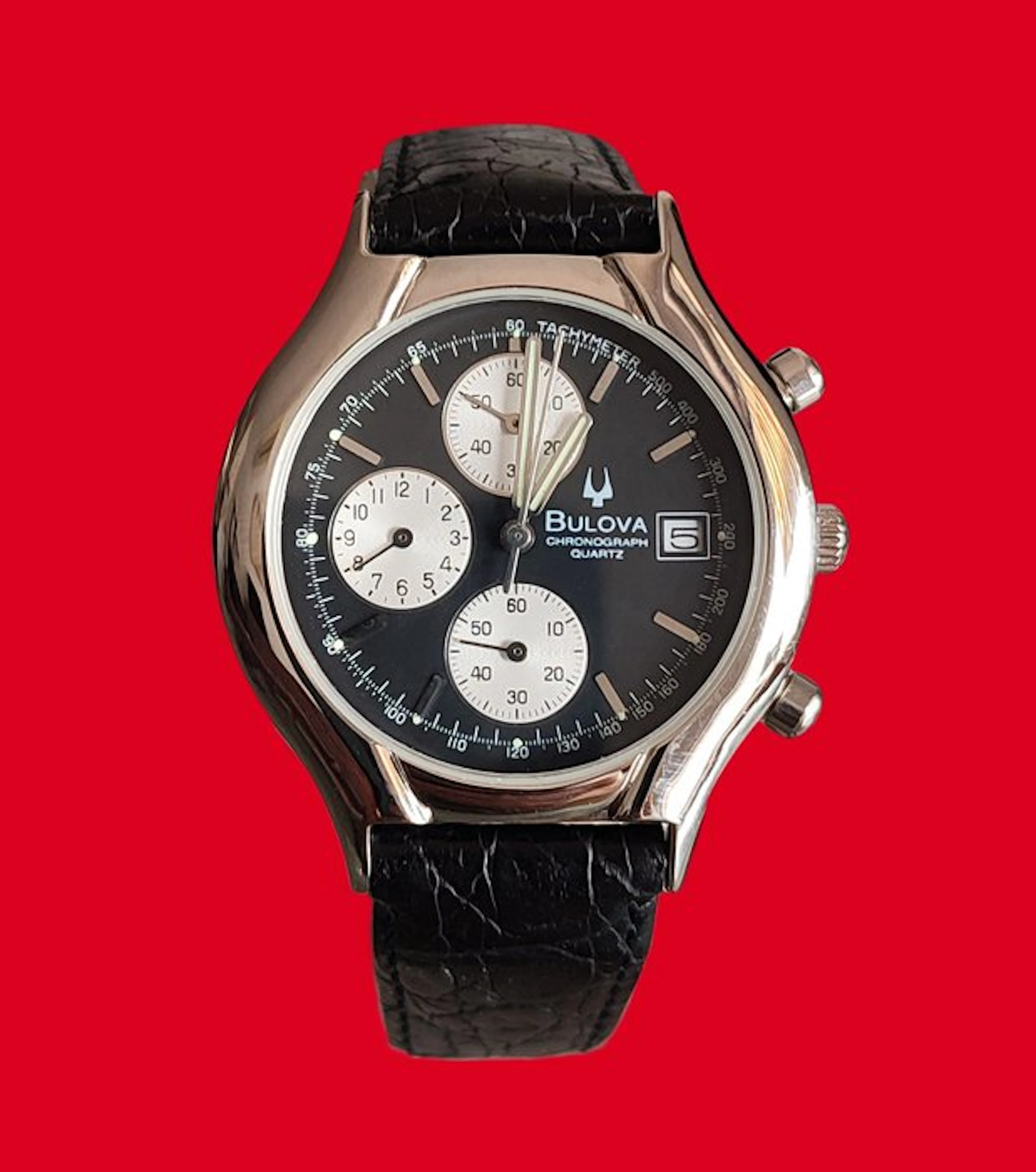 Bulova - Montre chronographe vintage - No reserve price - Men - 1980-1989