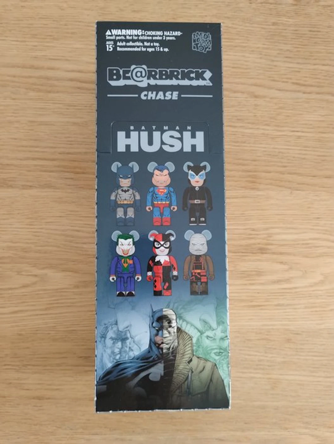 Medicom Toy - Be@rbrick 100% Étui scellé CHASE BATMAN HUSH #1
