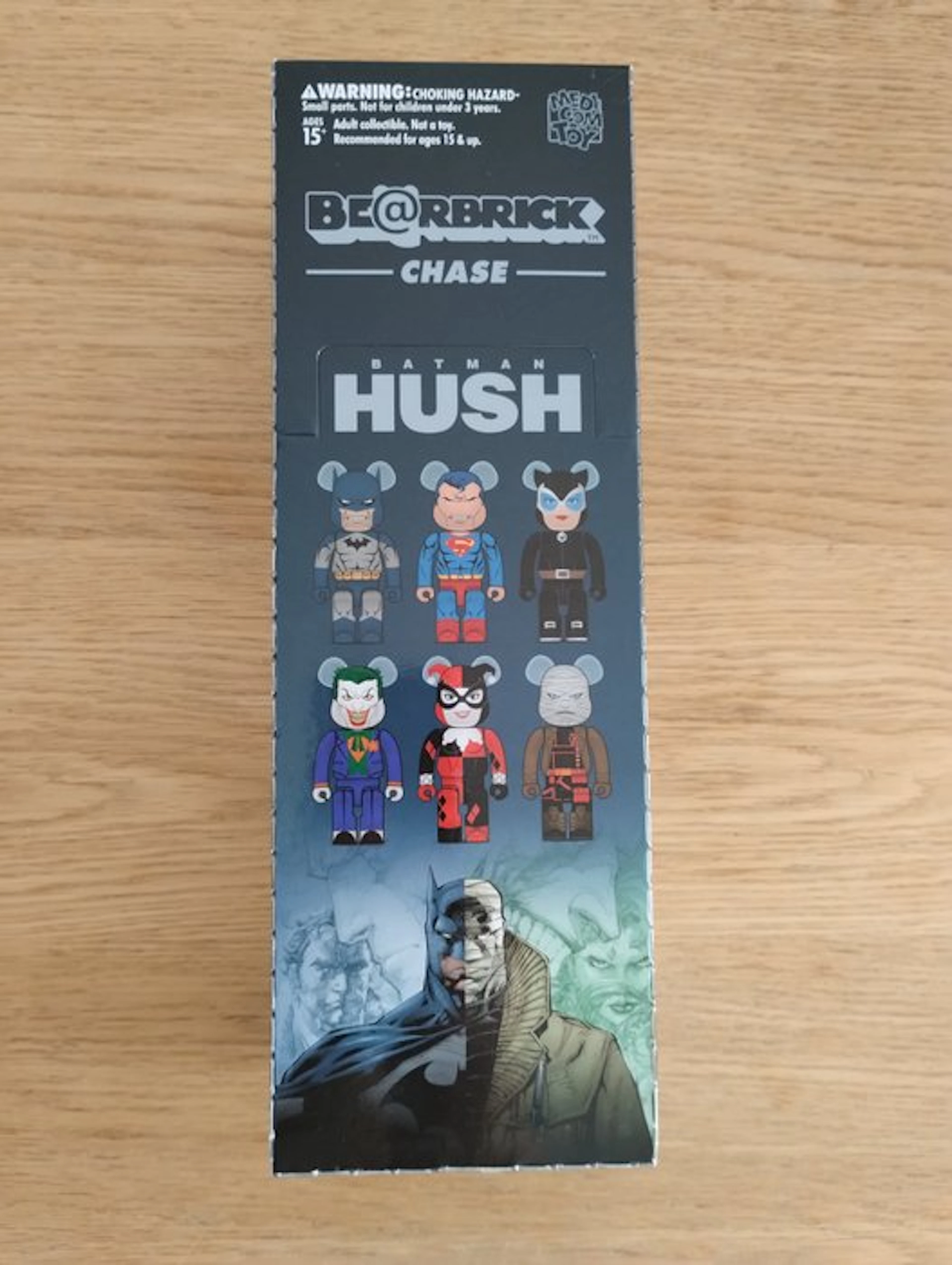 Medicom Toy - Be@rbrick 100% Étui scellé CHASE BATMAN HUSH #1