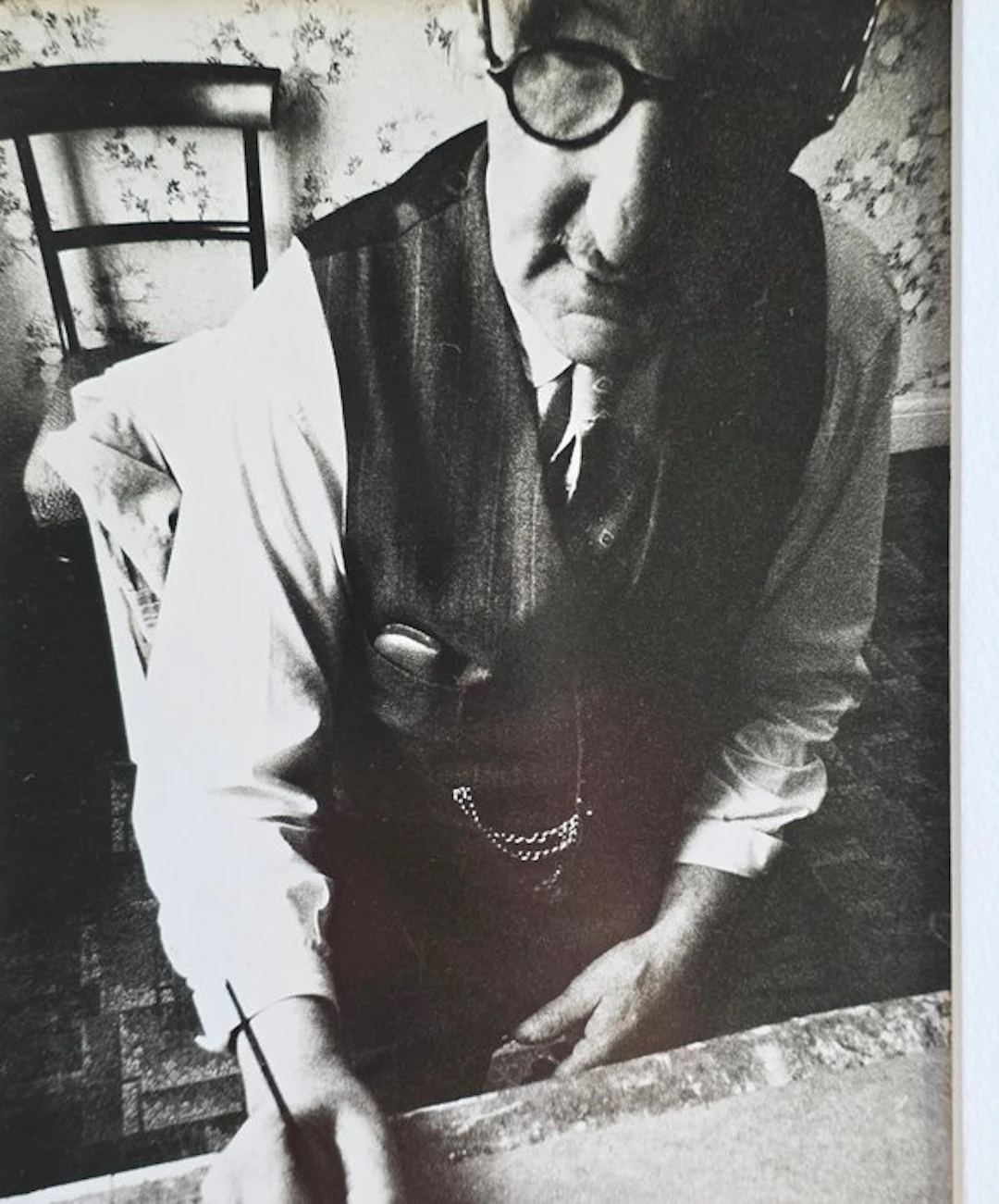 Michael Joseph (1941-) - Primitive painter, Authentic Darkroom Print