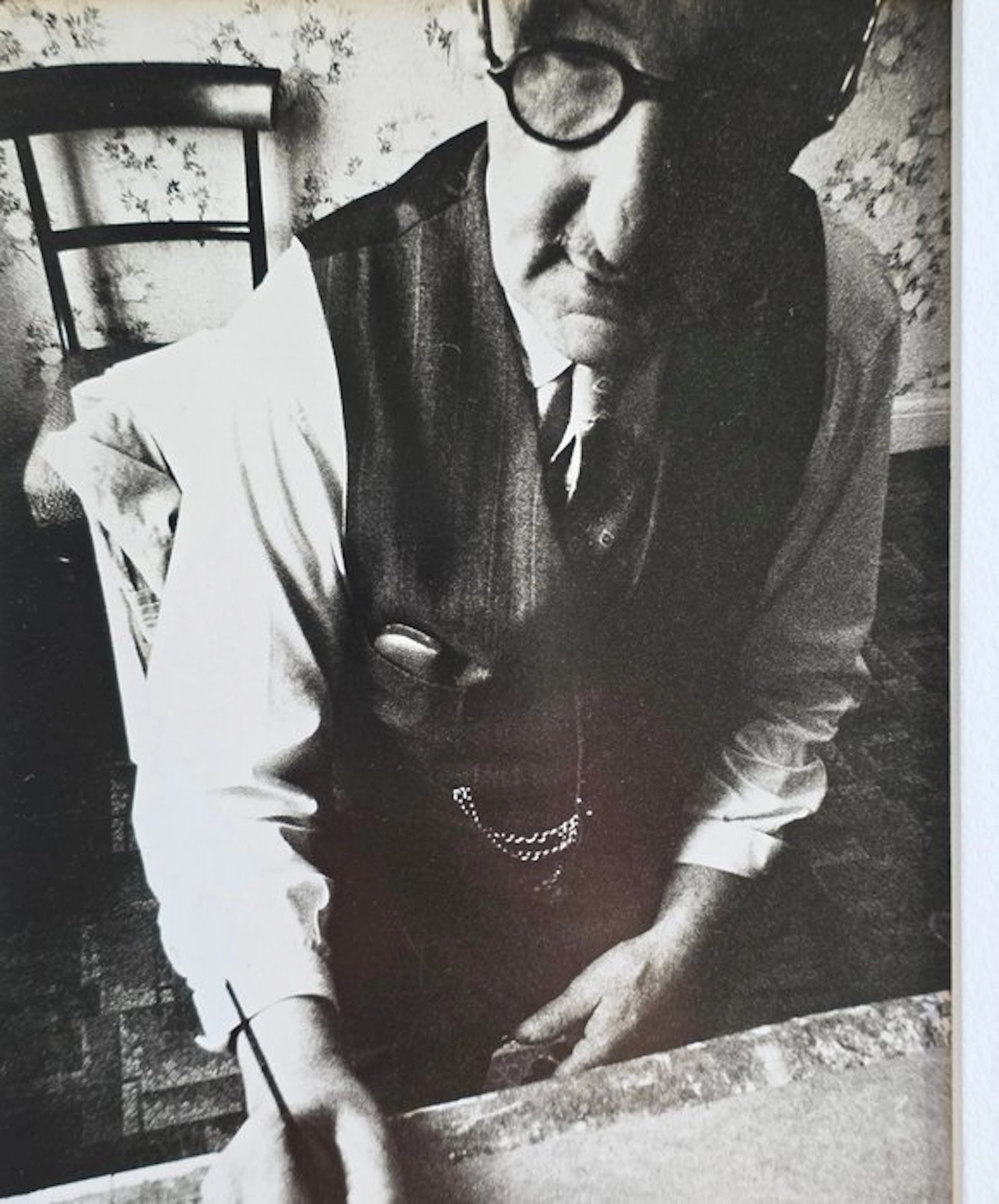 Michael Joseph (1941-) - Primitive painter, Authentic Darkroom Print