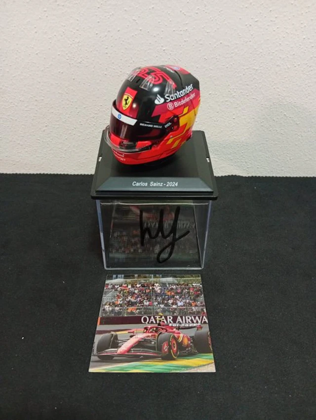Ferrari - Carlos Sainz Jr - 2024 - Scale 1/5 Helmet