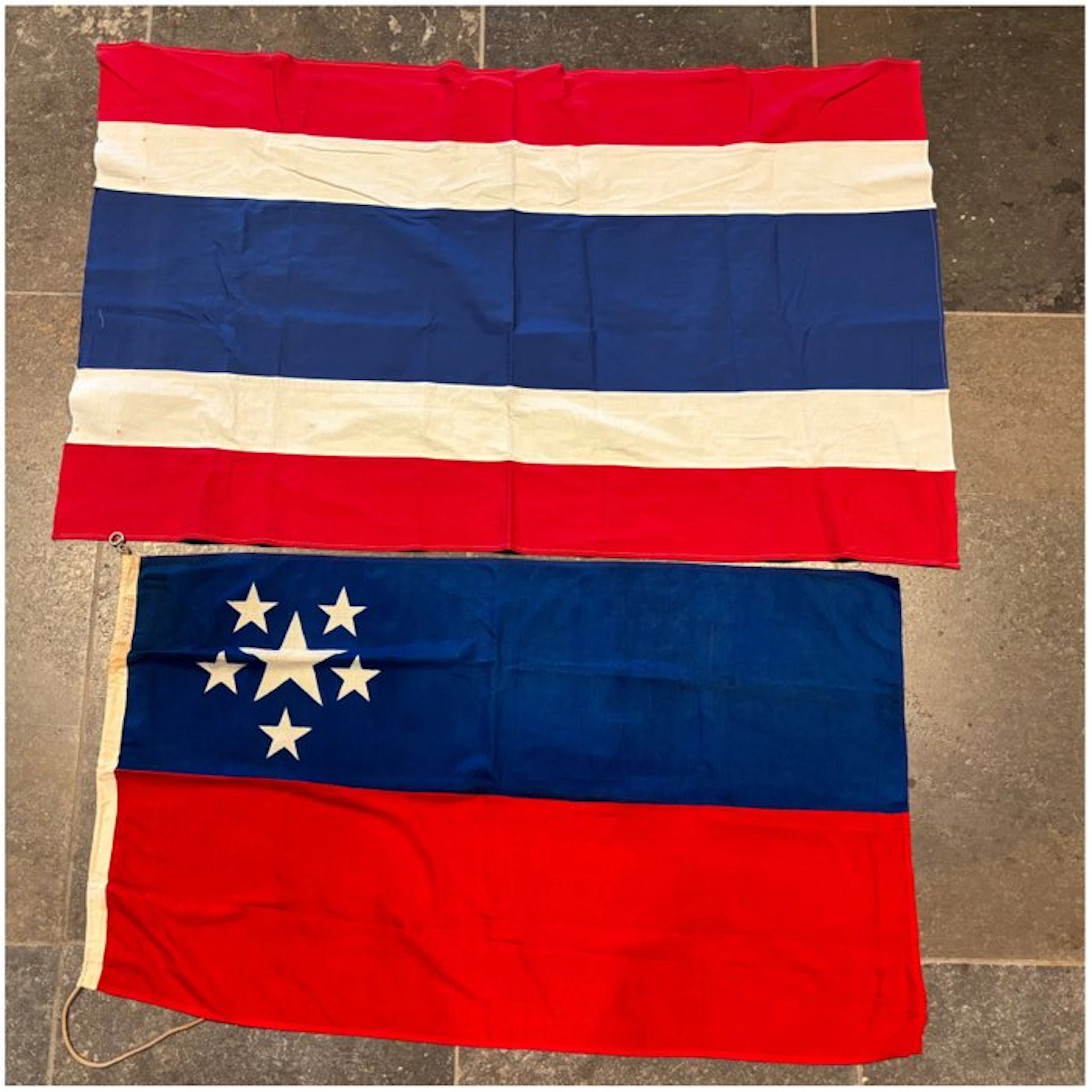 Myanmar & Thailand - Flag - Maritime Flag of the Union of...