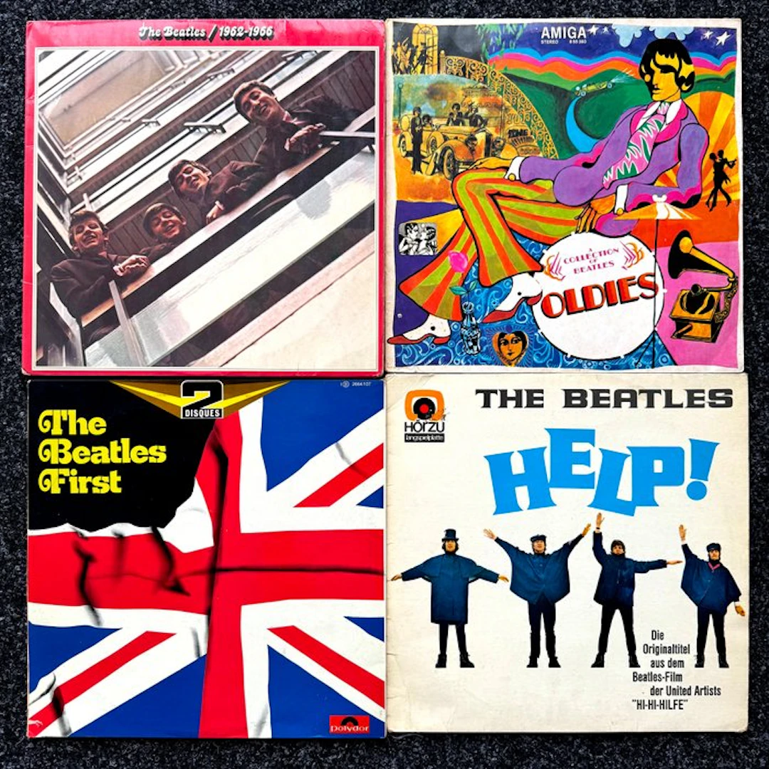 Beatles - 4 x great Beatles Albums - Multiple titles - LP...