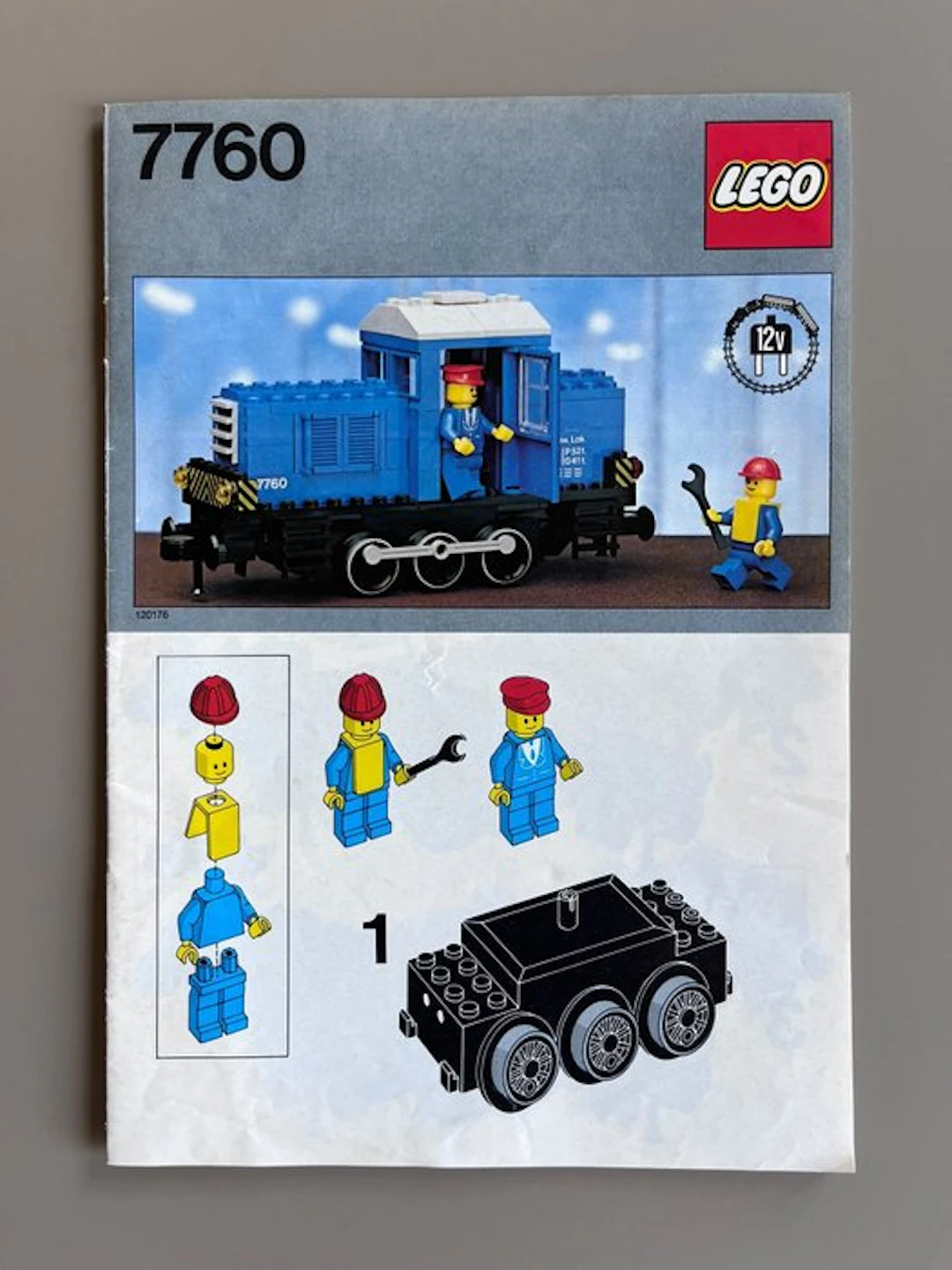 LEGO Set - 7760 - Train - Diesellocomotief 7760