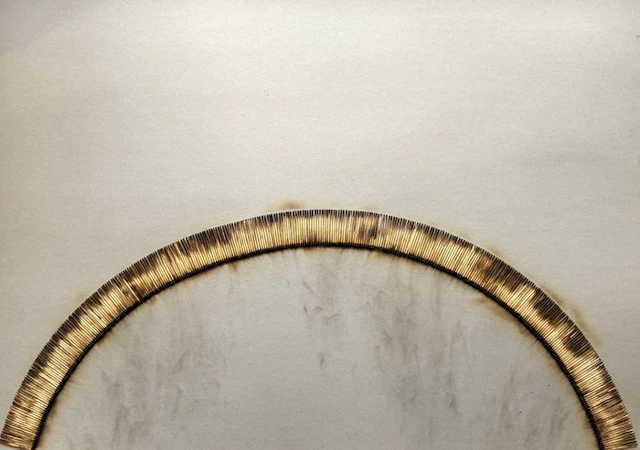 Bernard Aubertin (1934-2015) - Dessin de feu - XXL