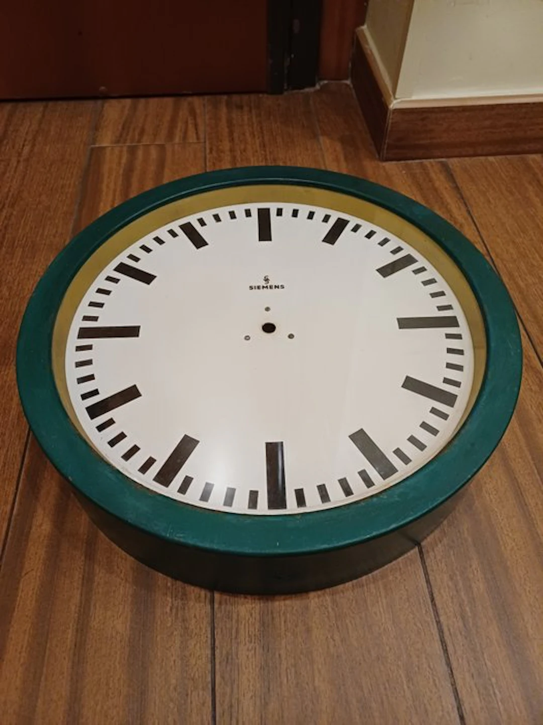 Wall clock - Siemens - - Iron - 1950-1960 - Industrial Wall clock