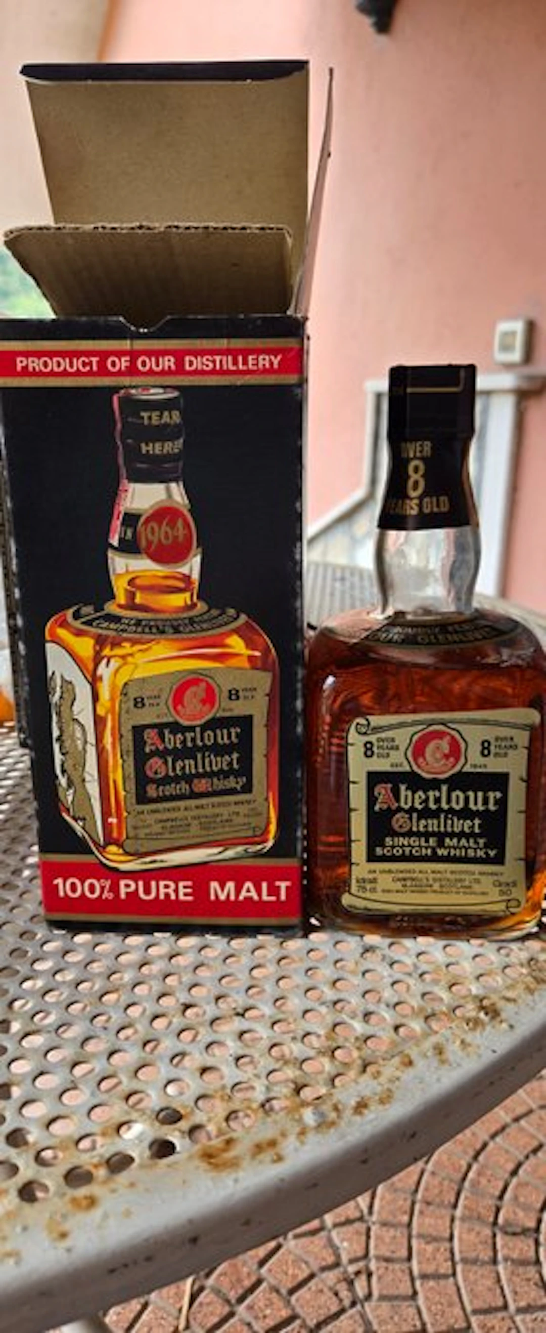 Aberlour 8 years old - b. 1970s - 75cl