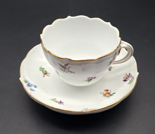 Meissen - Table service - Top choice! Antique coffee cup...
