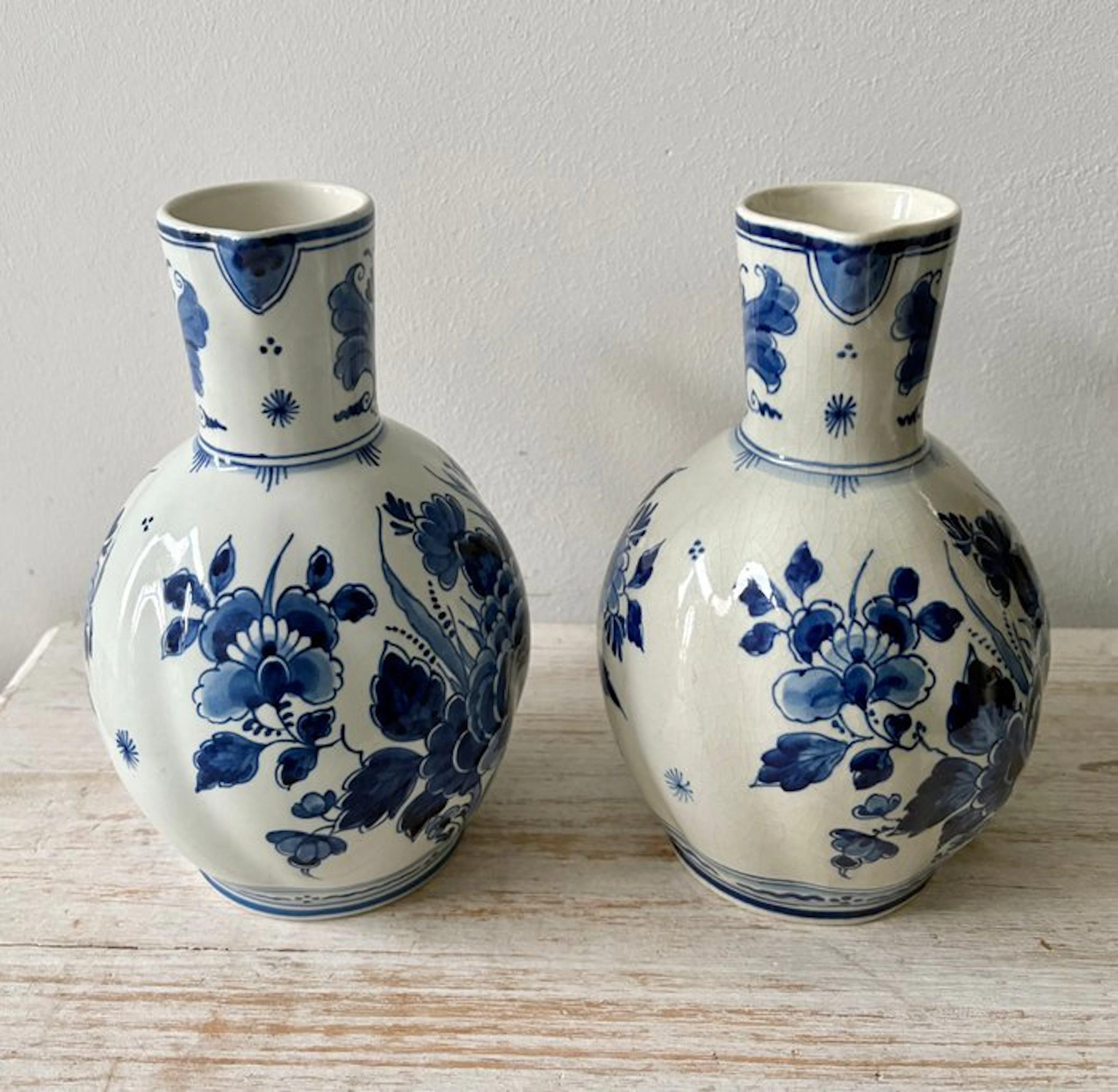 De Porceleyne Fles - Jug (2) - Ceramic - 1951 +1983