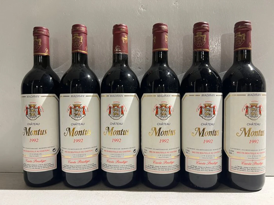 1992 Château Montus, Cuvée Prestige - Madiran - 6 Bottles (0.75L)