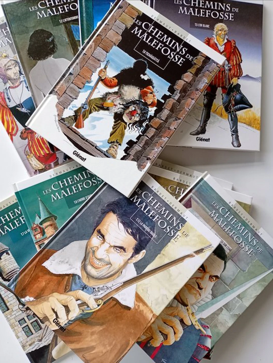 Les Chemins de Malefosse T1 à T12 + ex-libris - 3x Cycle...
