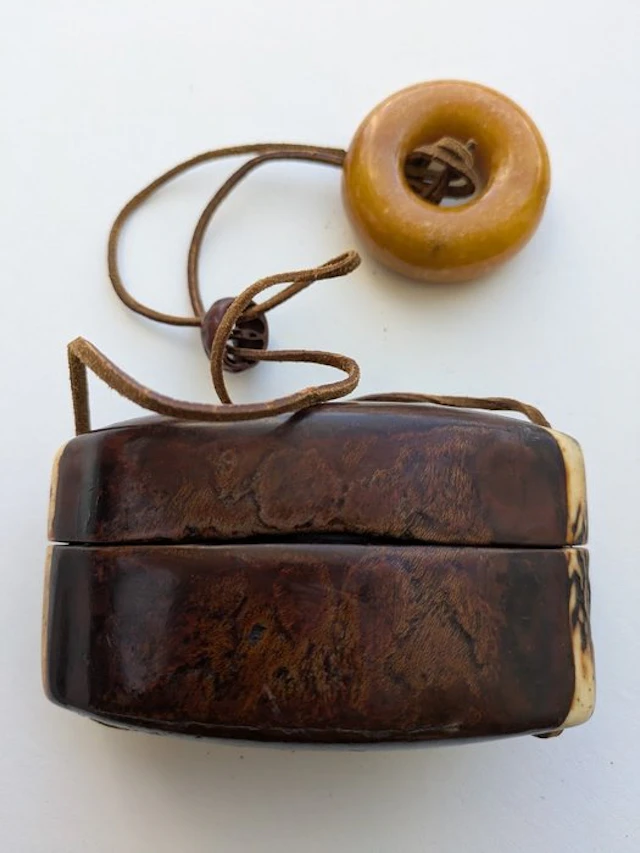 Tobacco Color - Wood - Japan - Late Edo period