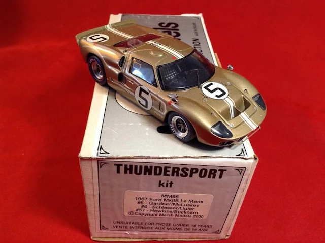 Marsh Models - Thundersport - made in England 1:43 - Model race car - ref