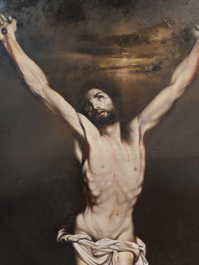 Escuela Neobarroca Europea (XX) - Jesucristo en la Cruz
