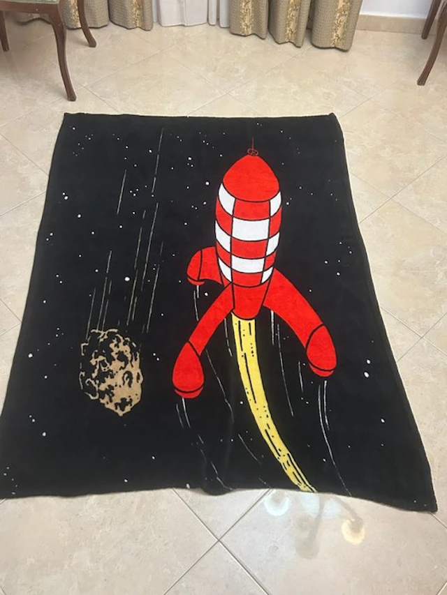 Tintin - Couverture Fusée