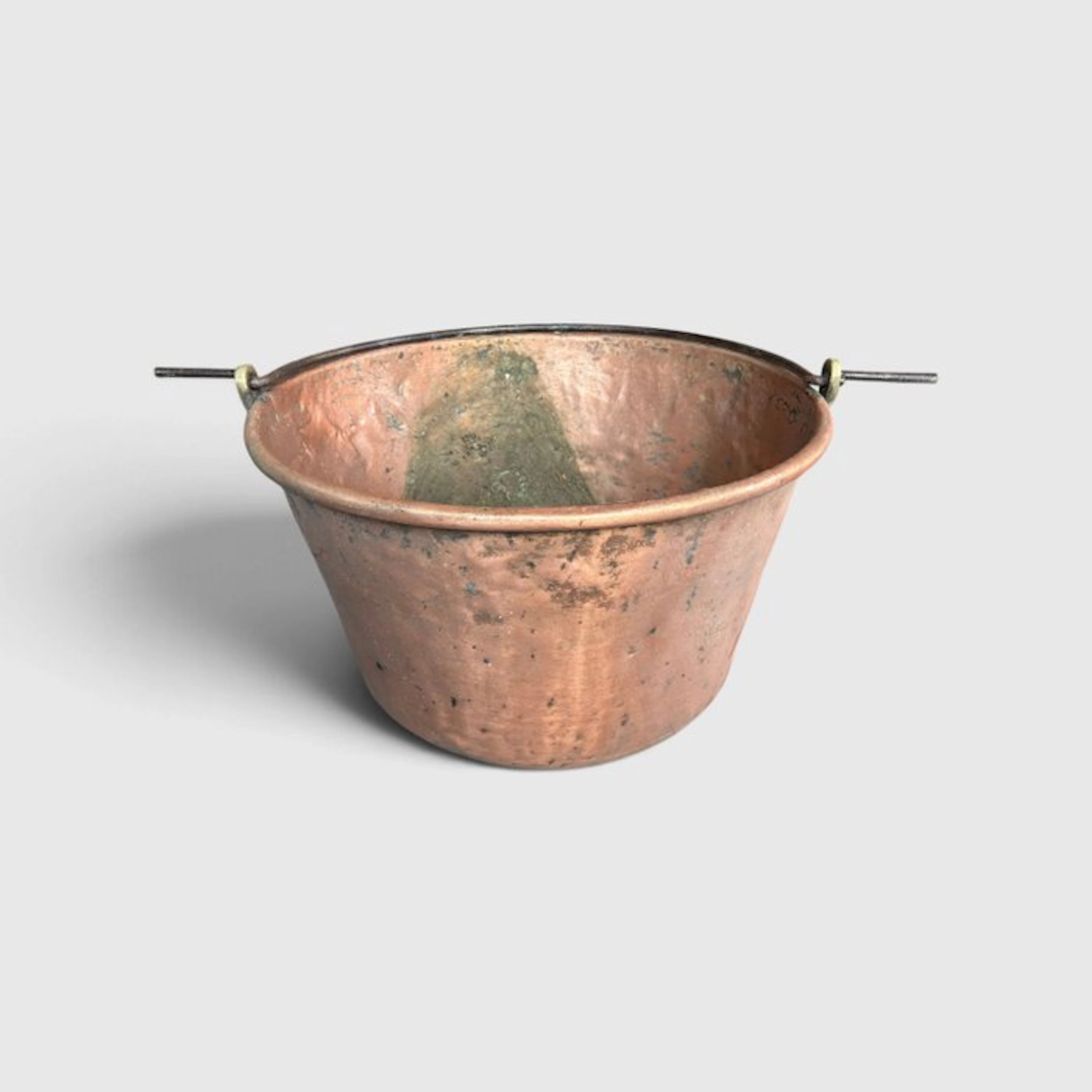 Decorative ornament - Italy - Copper cauldron/boiler