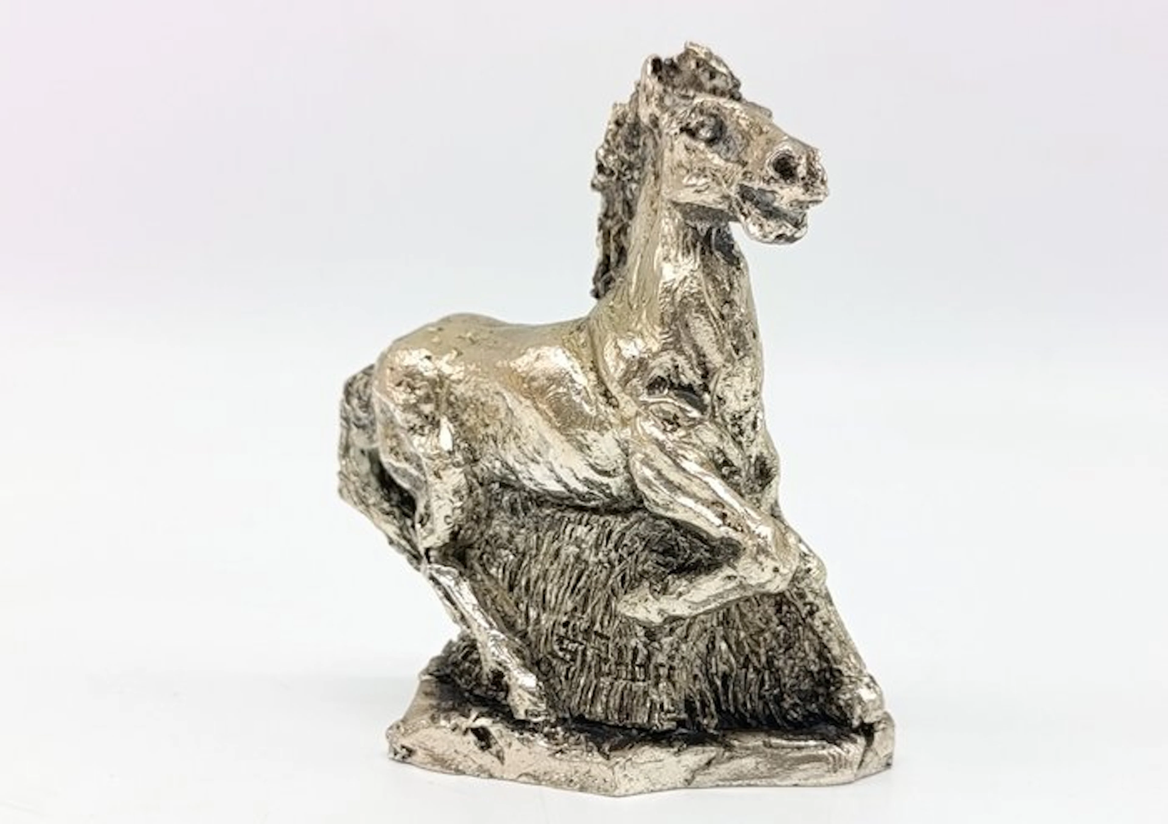 Figure - Cavallo - Silver-plated, .925 silver