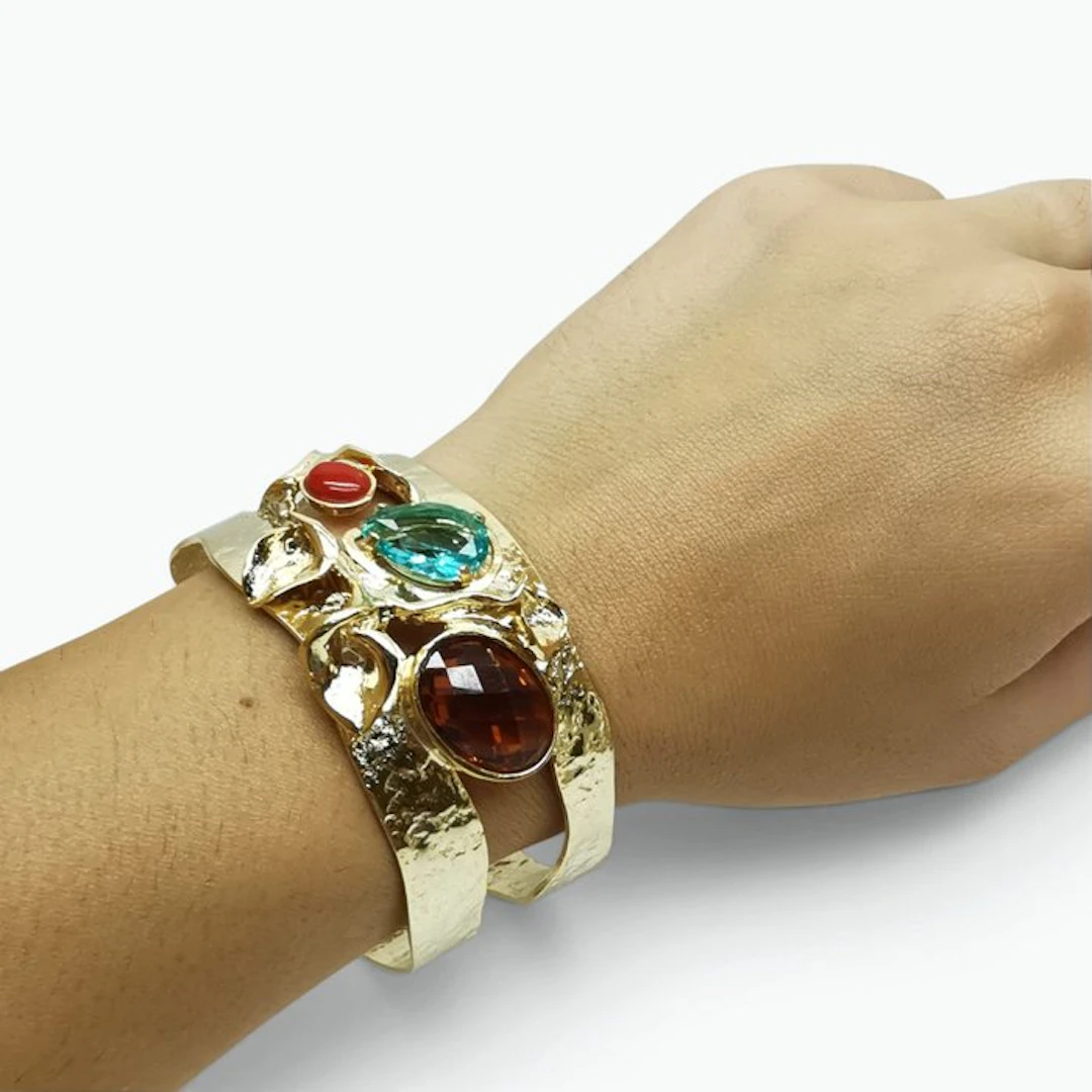 Coral - Bronze - Ring - Italian craftsmanship
