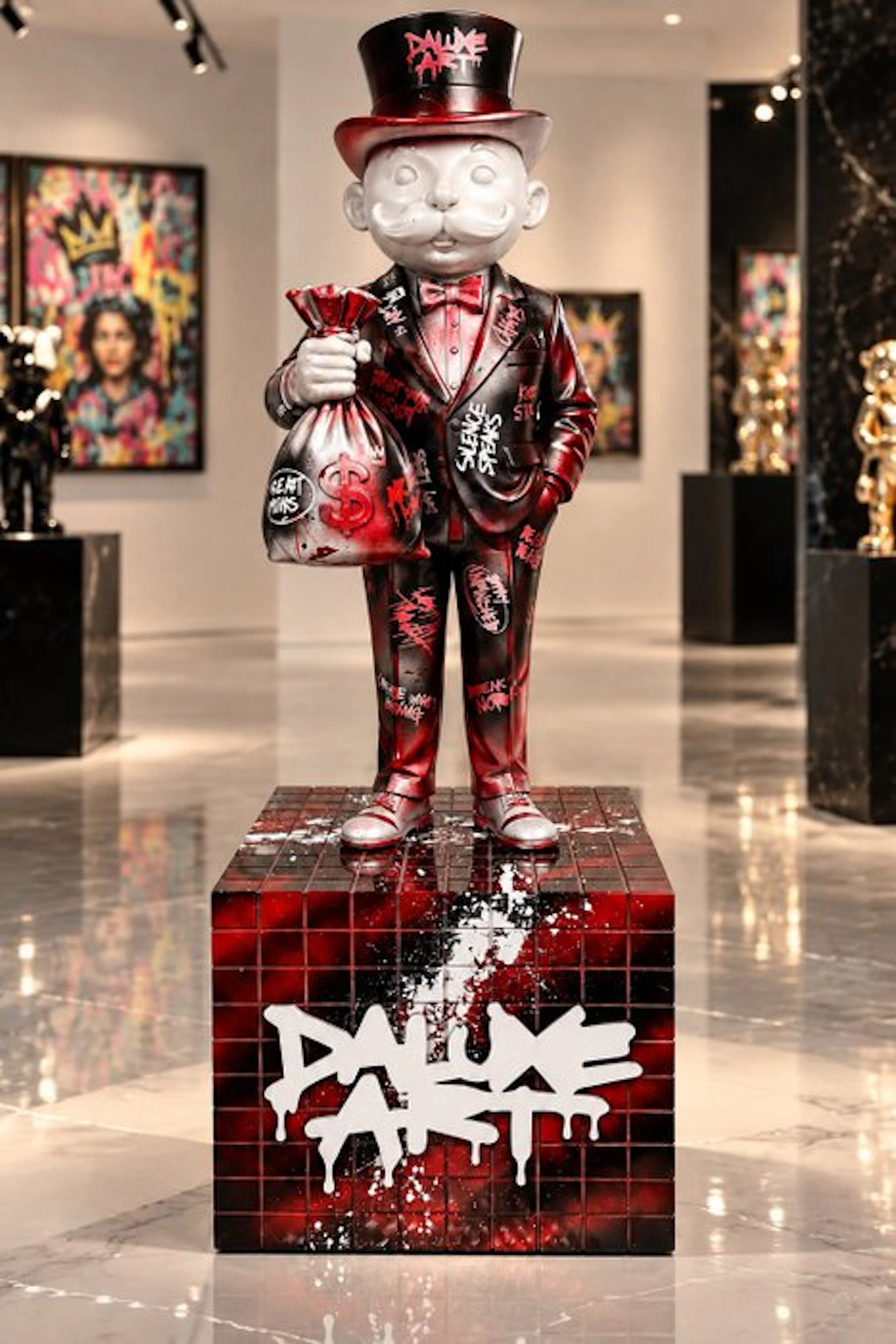 Daluxe Art - Sculpture, XXL Monopoly Display - 95 cm - Plastic, mdf - 2026