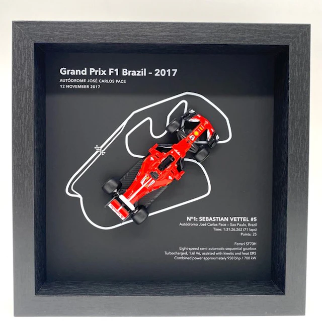 Artwork - Ferrari - Sebastian Vettel - GP F1 Brazil - Autodromo Jose