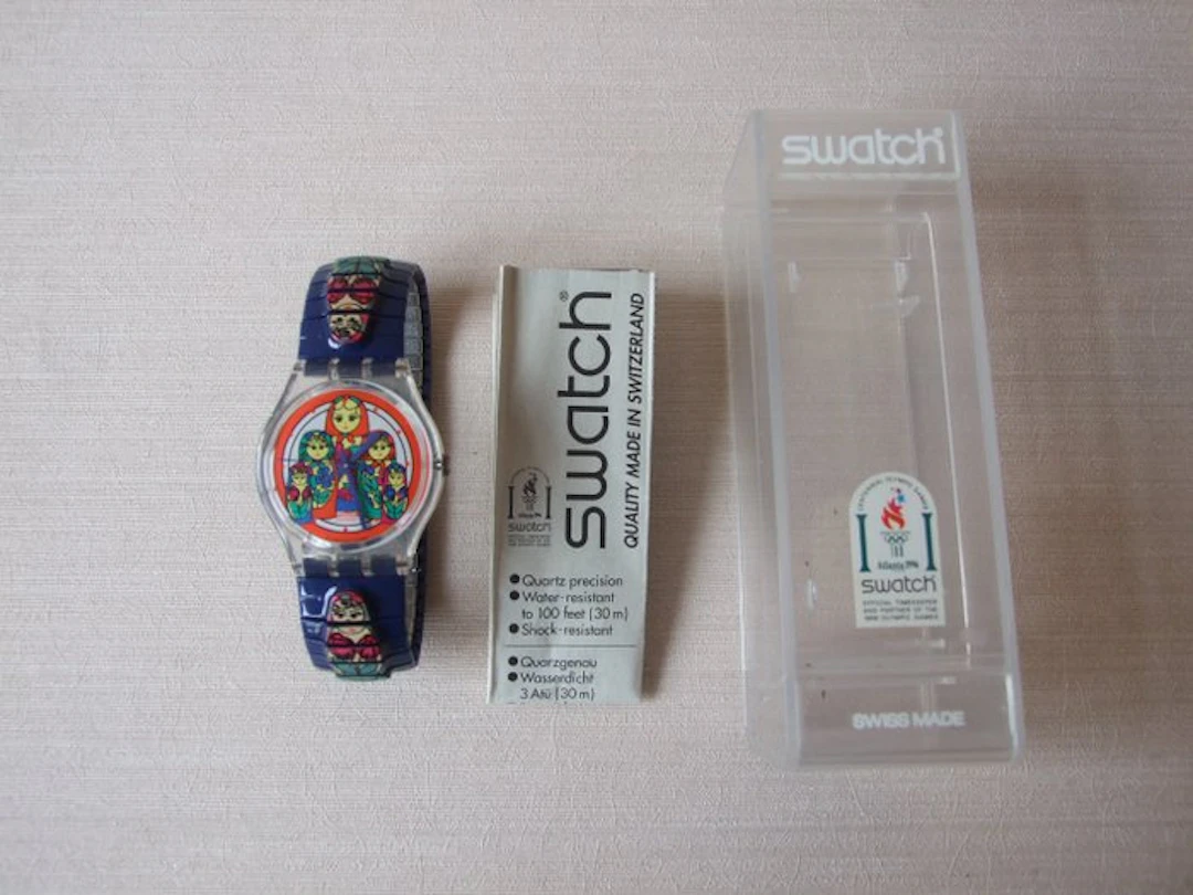 SWATCH Gent Flex MATRIOSKA - GK 204 - Olympic Games - 1996