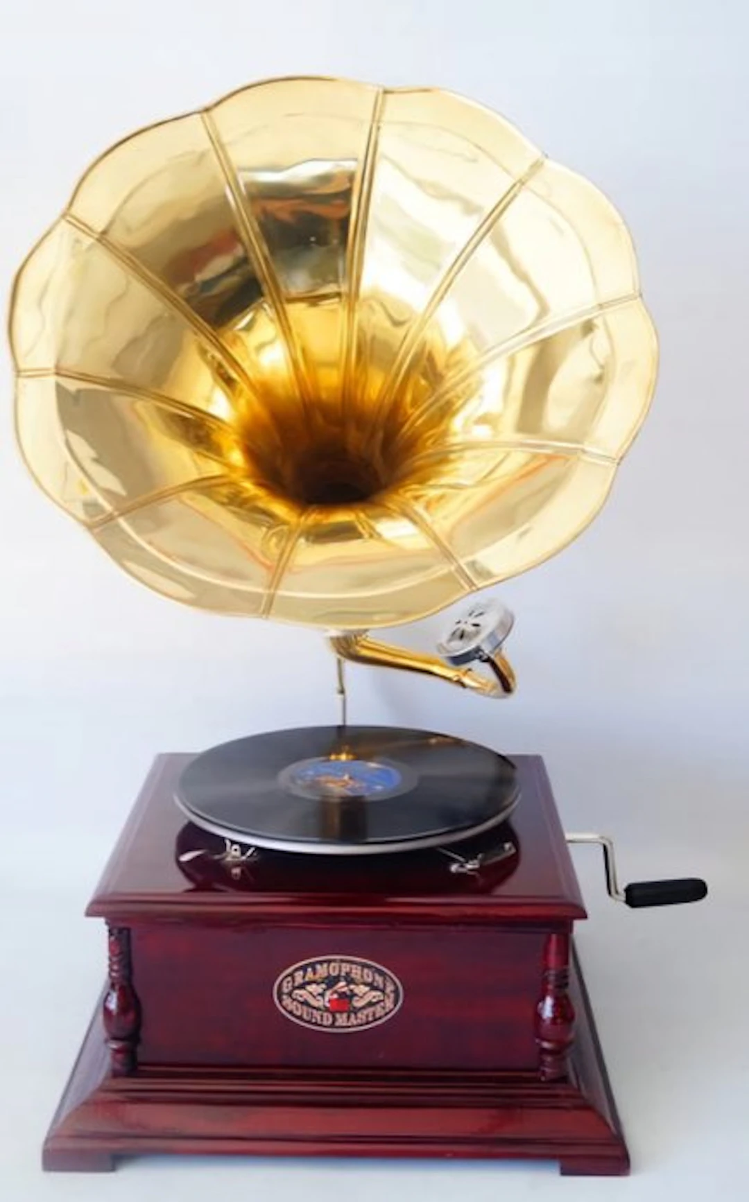Replica SoundMasters / His Masters Voice - 78 RPM Gramophone