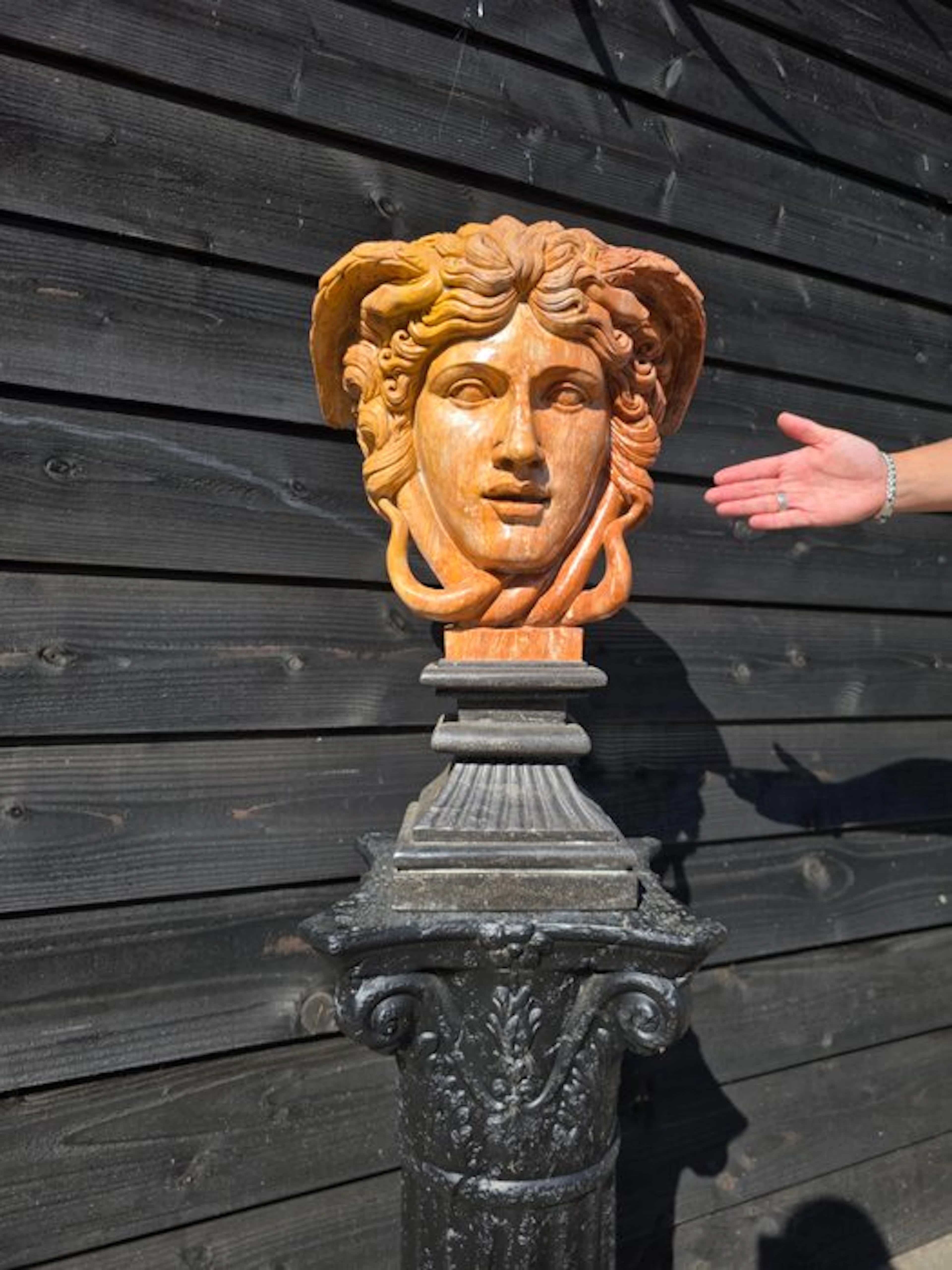 Bust, XL Marble Medusa - Hermès Inspired - 57 cm - Marble - 2026