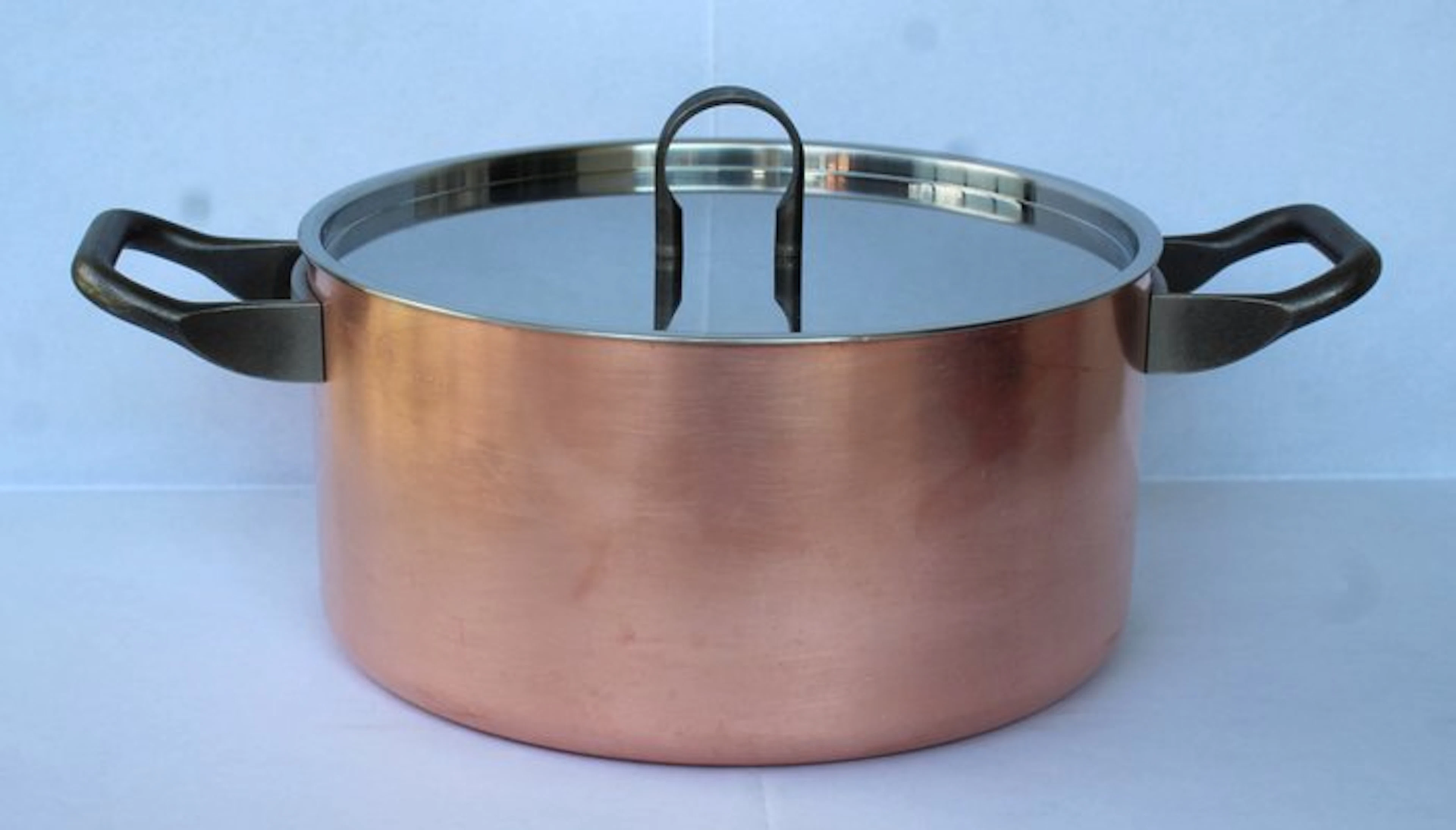 Officina Alessi - Richard Sapper - Saucepan - 871792 - Copper, Steel