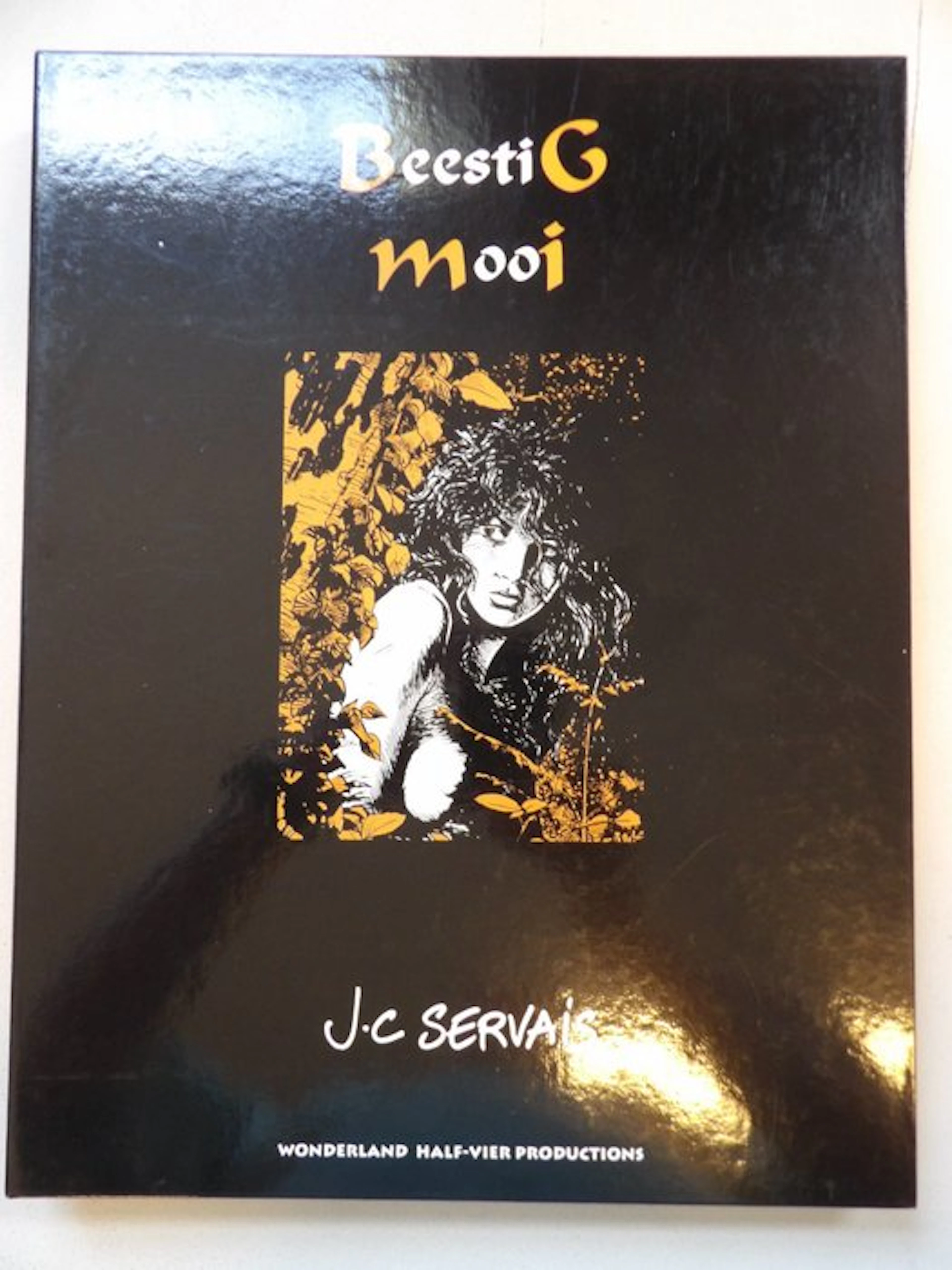J.C. Servais - Beestig mooi - portfolio met 7 zeefdrukken...