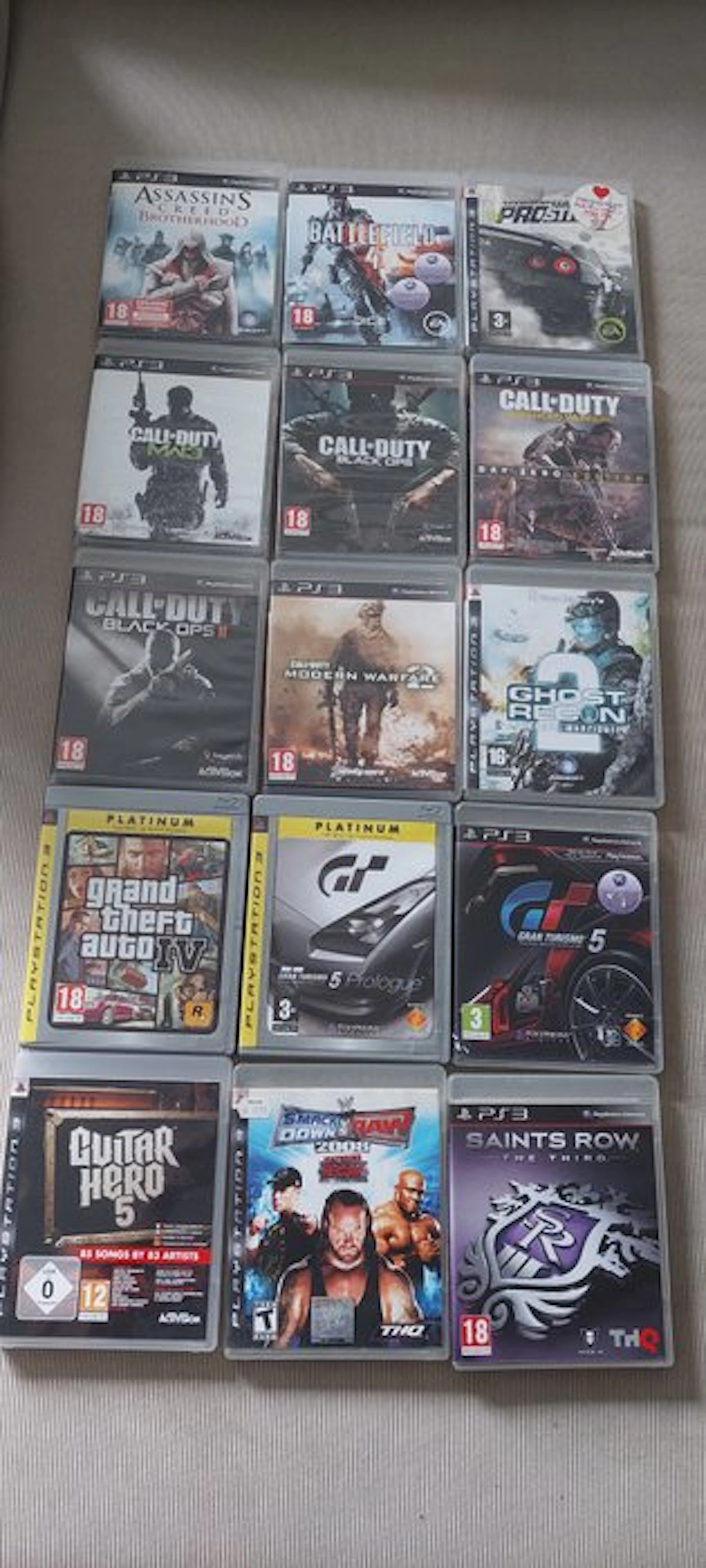 Sony - Playstation 3 (PS3) - Duży Zestaw z Grami...