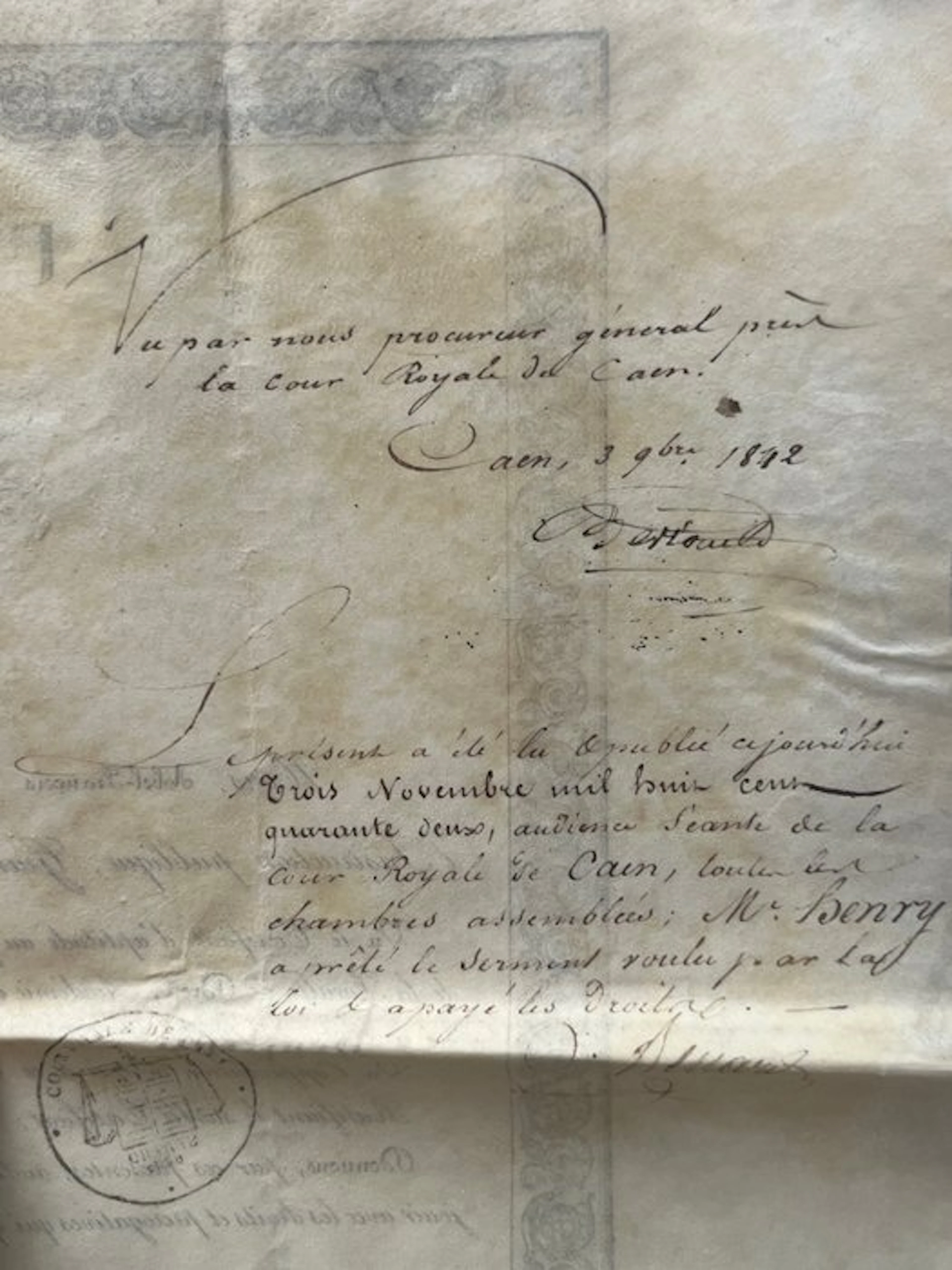 Document - Au nom du Roi - Ensemble de diplômes