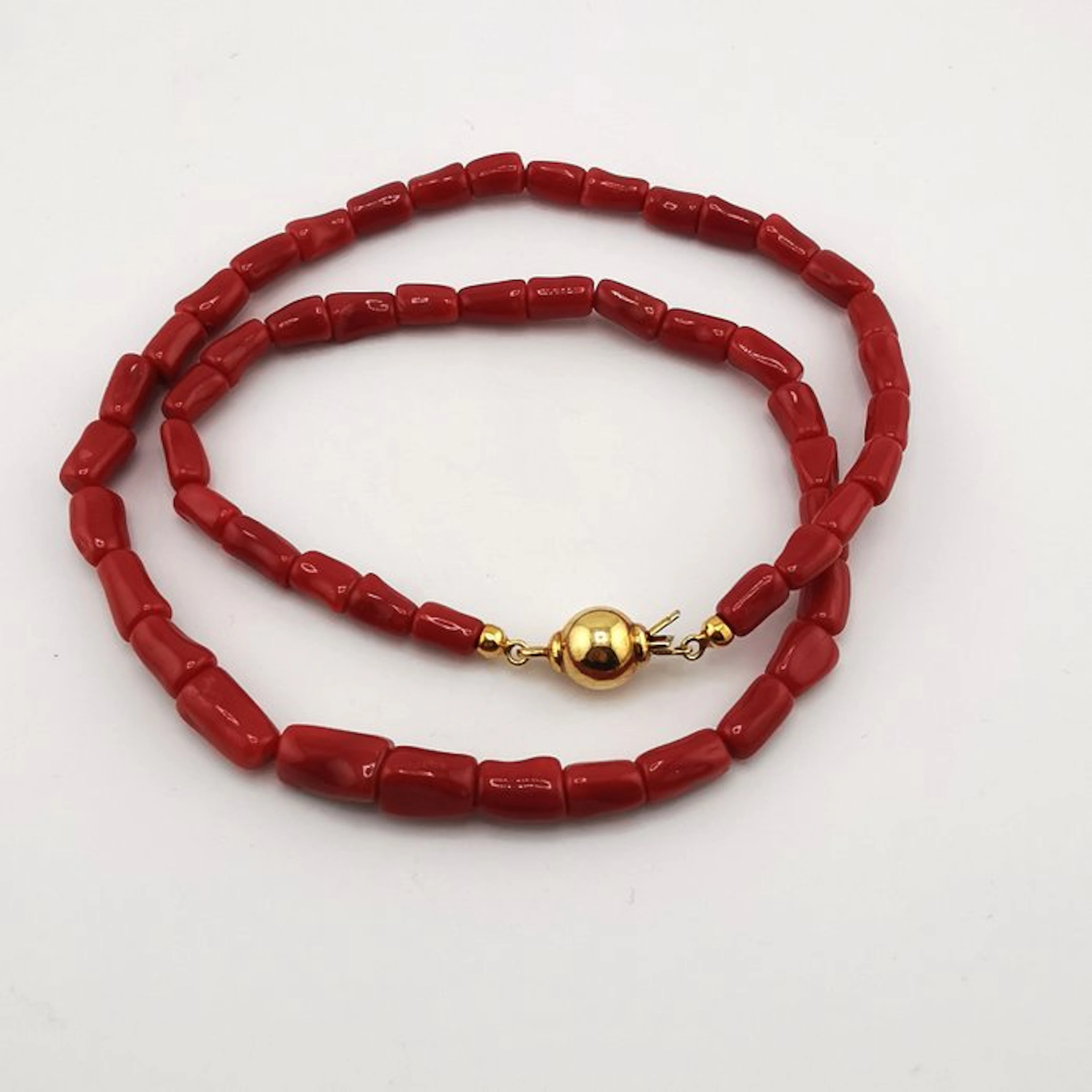 Coral - Sterling Silver 925 - Necklace