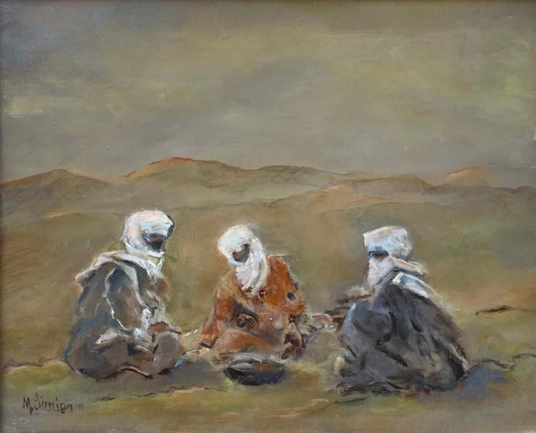 French school (XX) - Les Touaregs