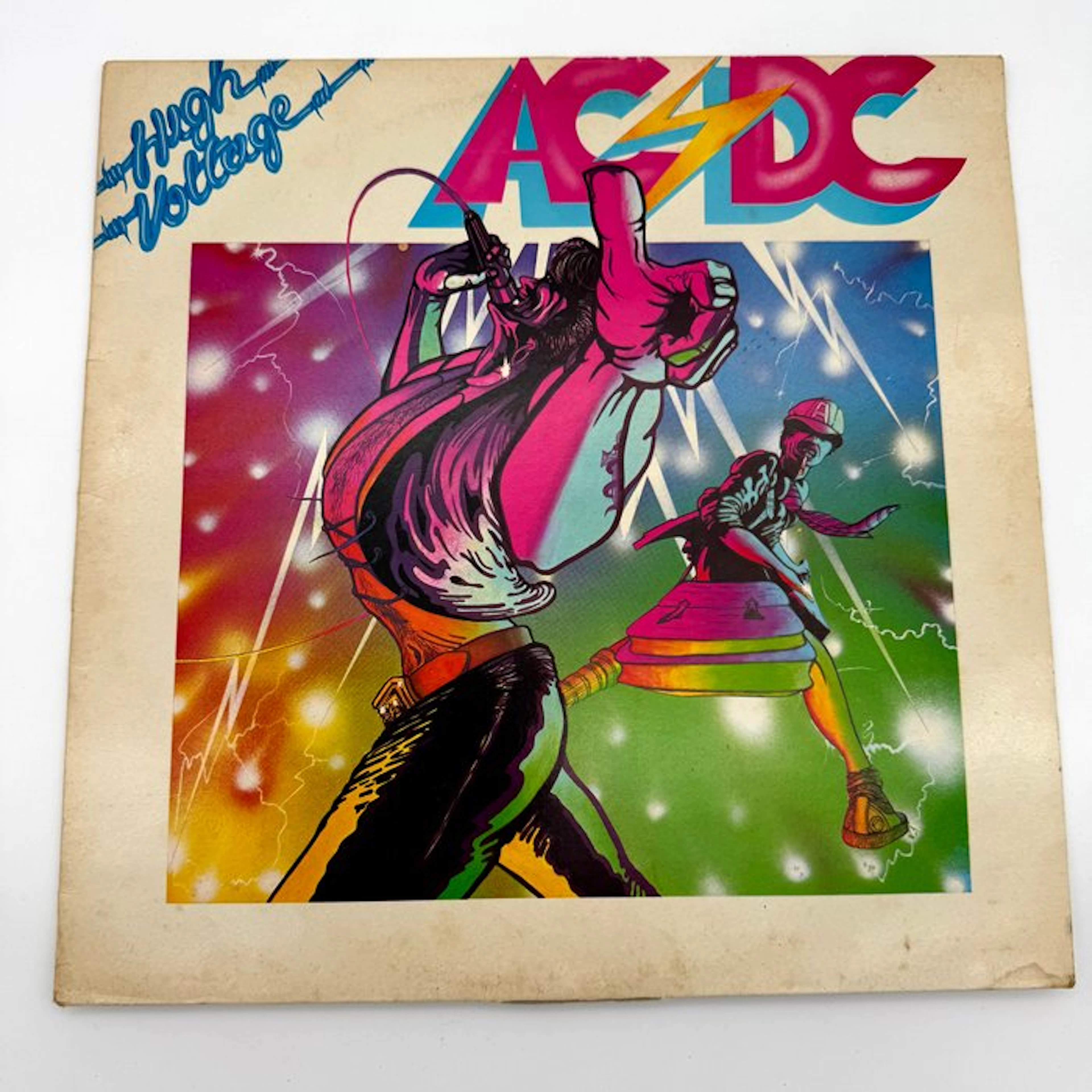 AC/DC - High Voltage [rare UK pressing] - LP - 1976