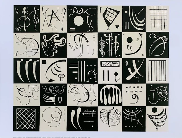 Wassily Kandinsky (1866-1944) - (after) - Trente, 1937 - Artprint - 50 x 70 cm