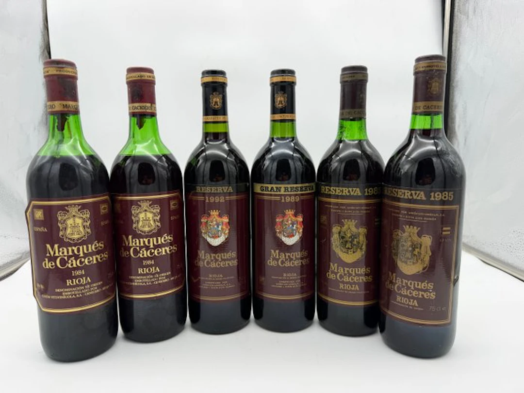 1985 x2, 1992 Marqués de Cáceres Reserva