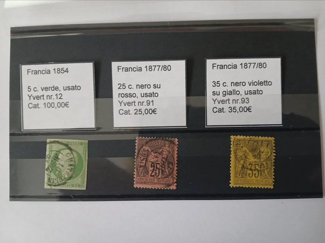 France 1854 - French series