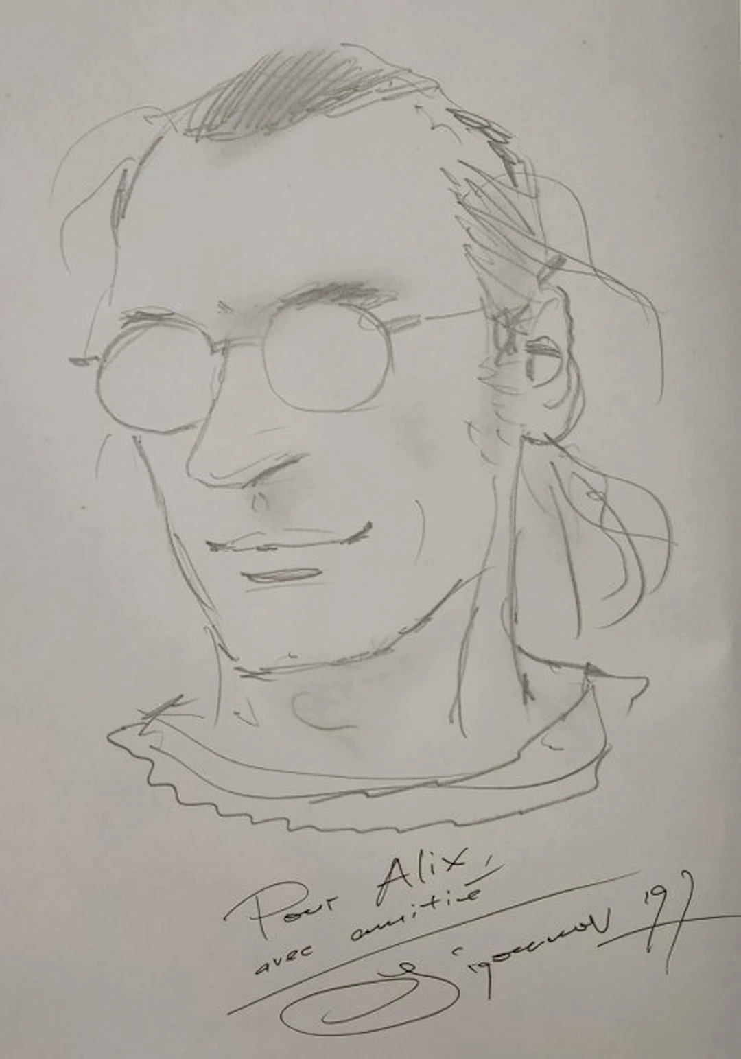Youri Jigounov - 1 Original drawing - Alpha - EO - 1997