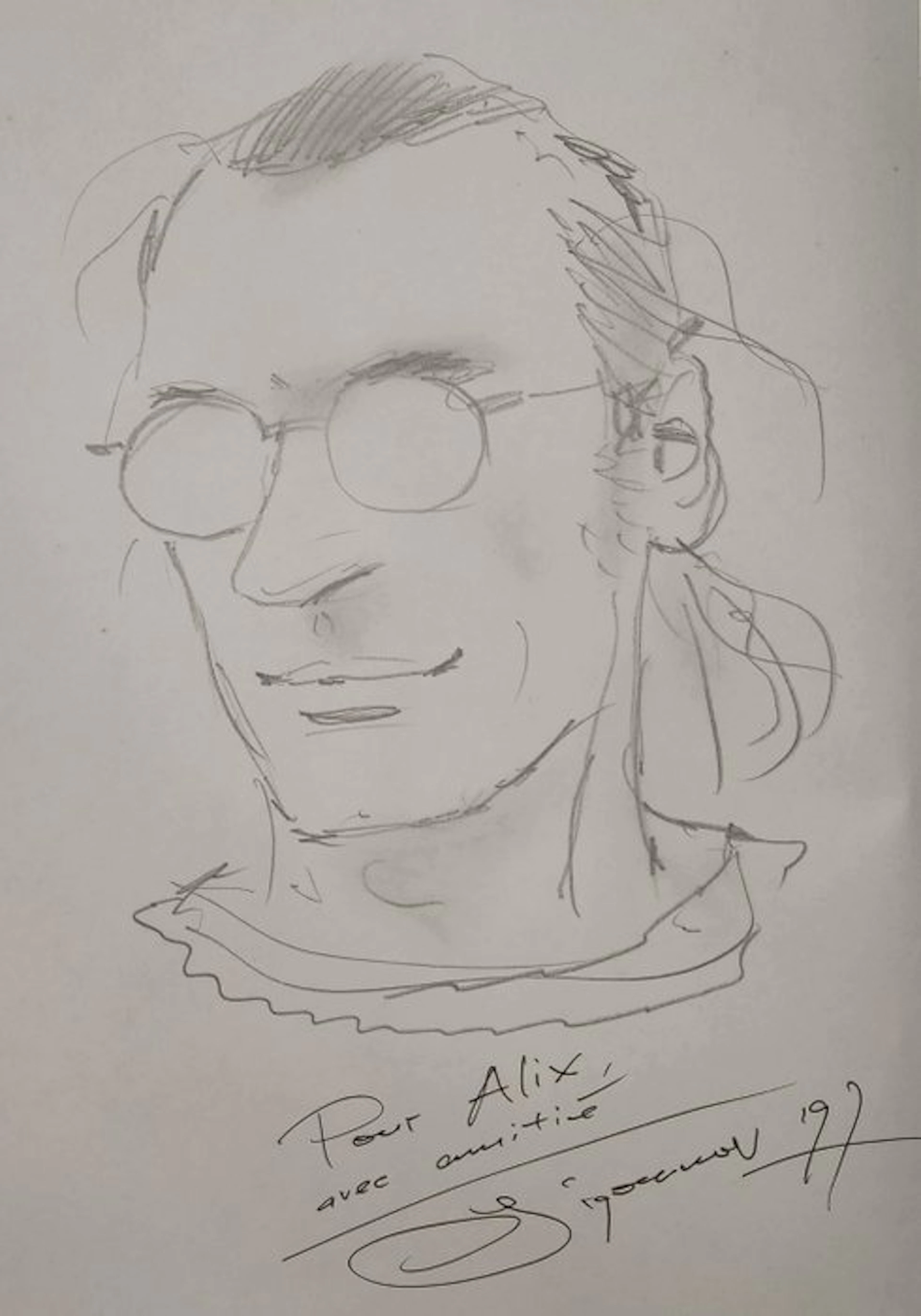 Youri Jigounov - 1 Original drawing - Alpha - EO - 1997