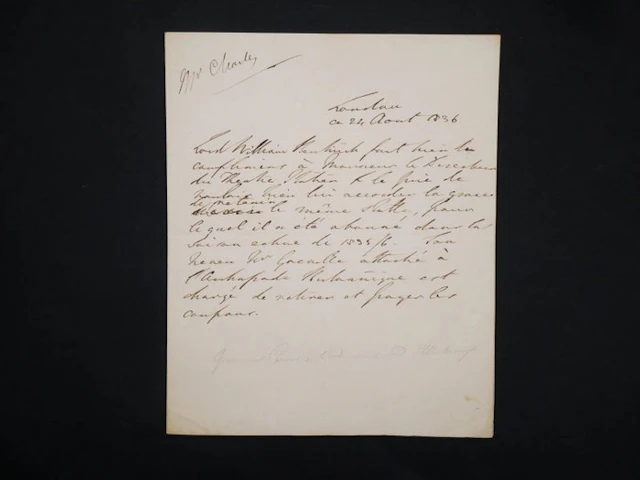 Lord William Bentinck - Concernant leThéâtre Italien à Paris - 1836