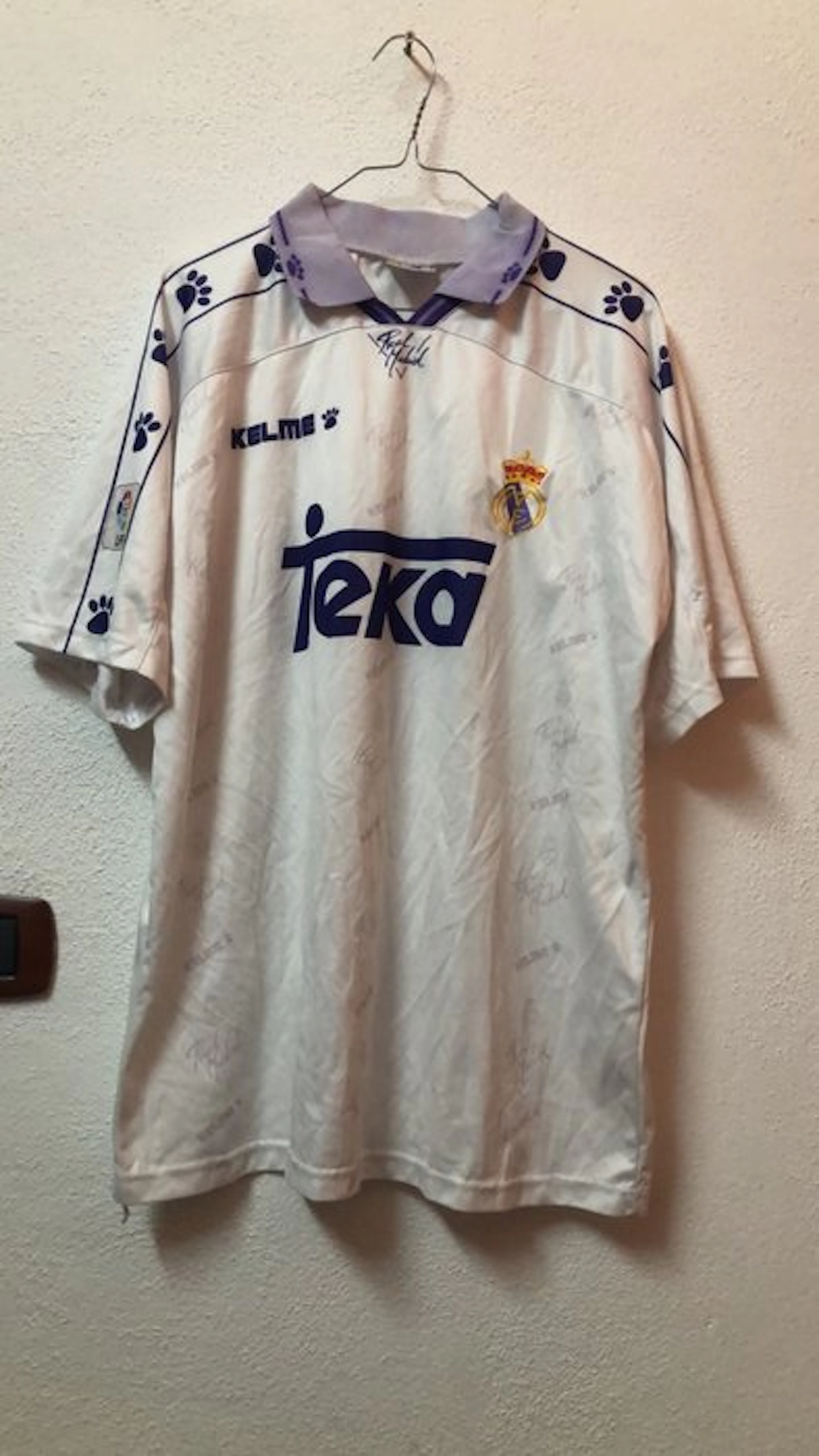 Real Madrid - Spanish Football League - 1995 - Team wear