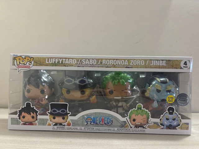 Funko - Funko Pop Luffytaro / Sabo / Roronoa Zoro / Jinbe 4 Pack - 2020+ - U.S.
