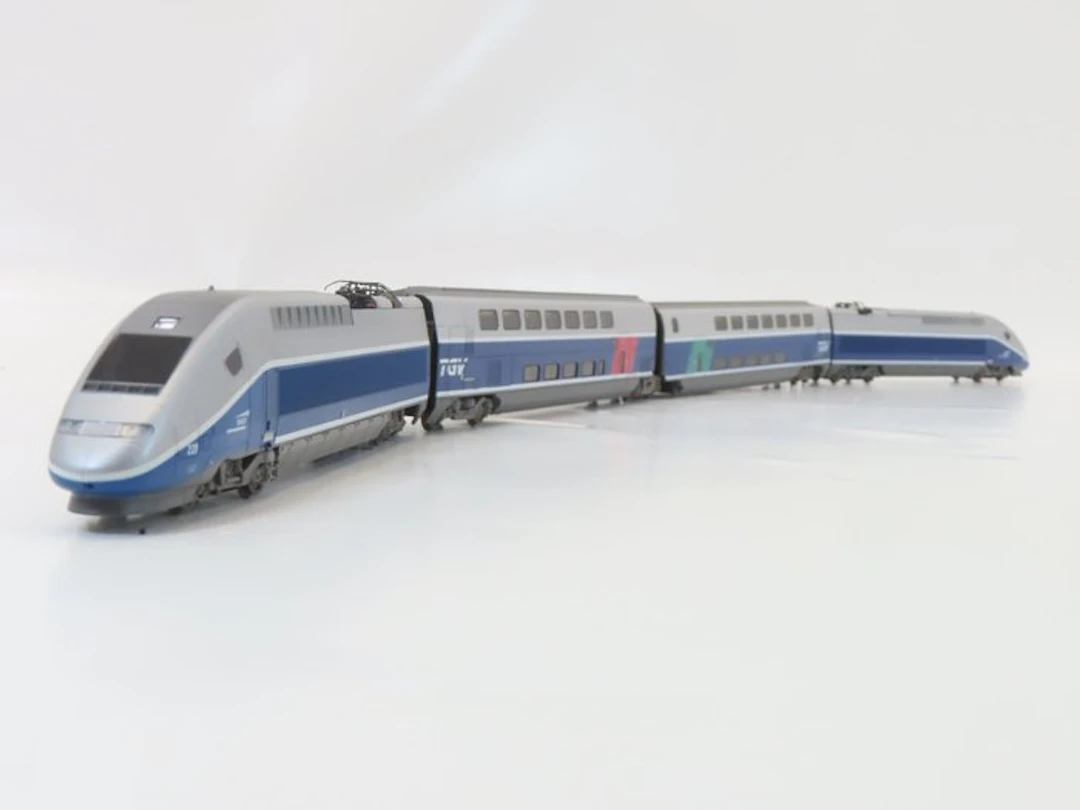 Mehano H0 - Uit set T681 - Train set (1) - 4-piece set TGV 'Duplex' - SNCF