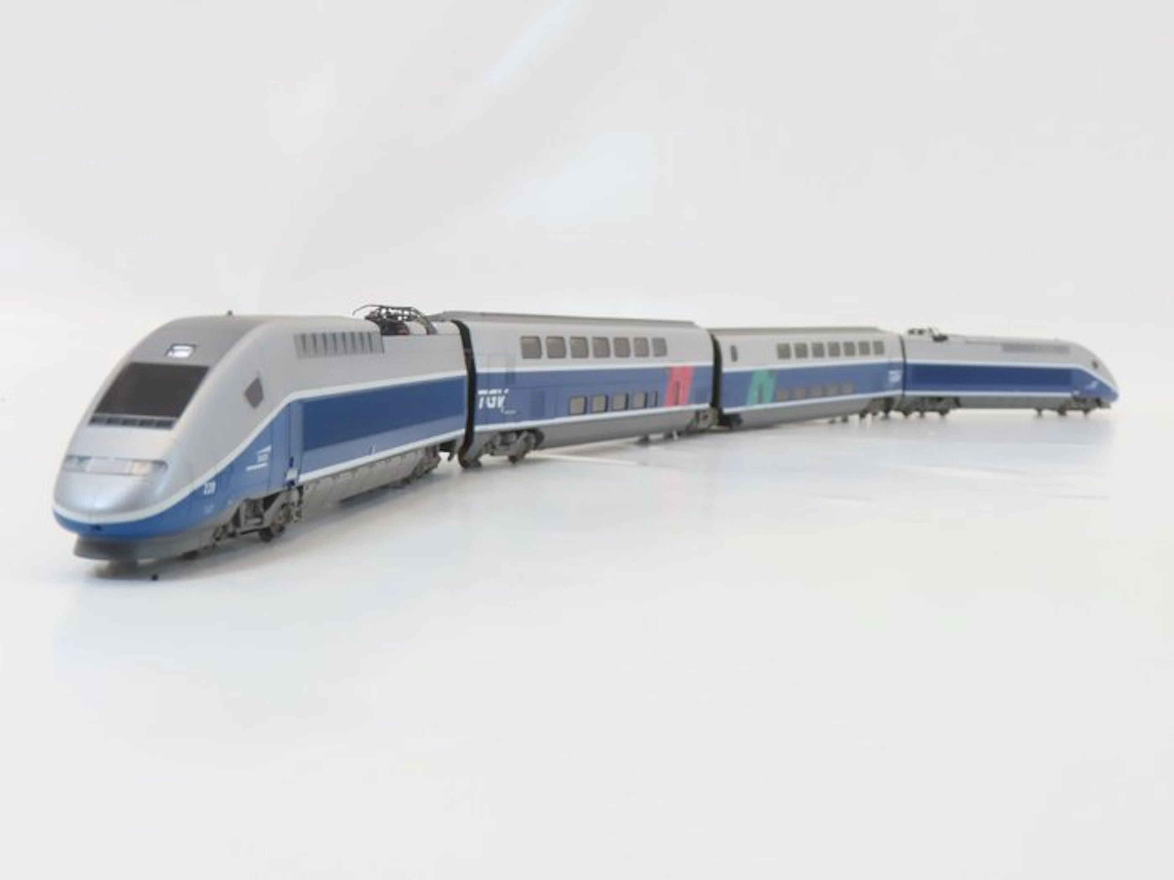 Mehano H0 - Uit set T681 - Train set (1) - 4-piece set TGV 'Duplex' - SNCF