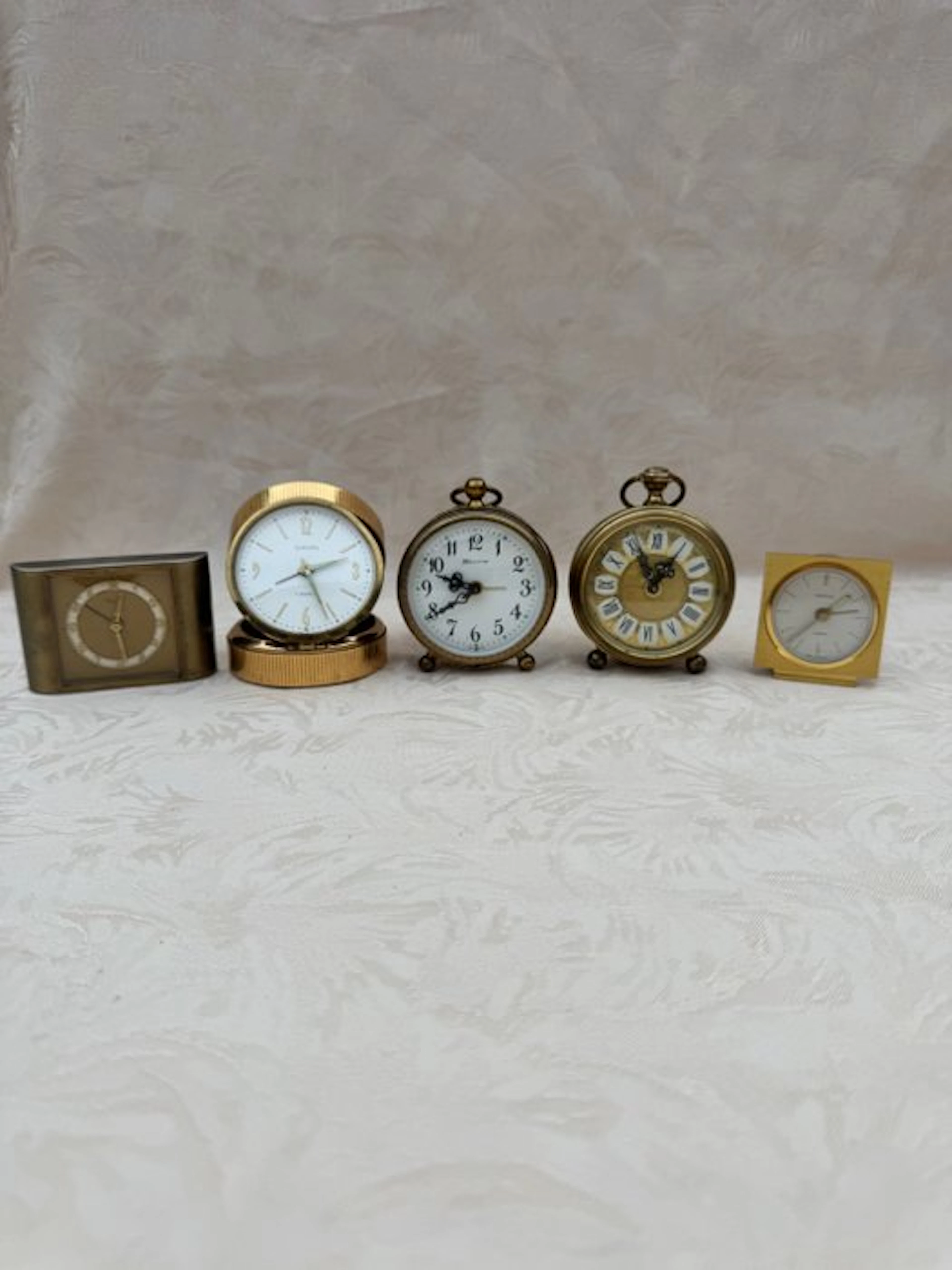 Table clock - kinzle, Blessing, Europa - Brass, Metal - 1940-1950
